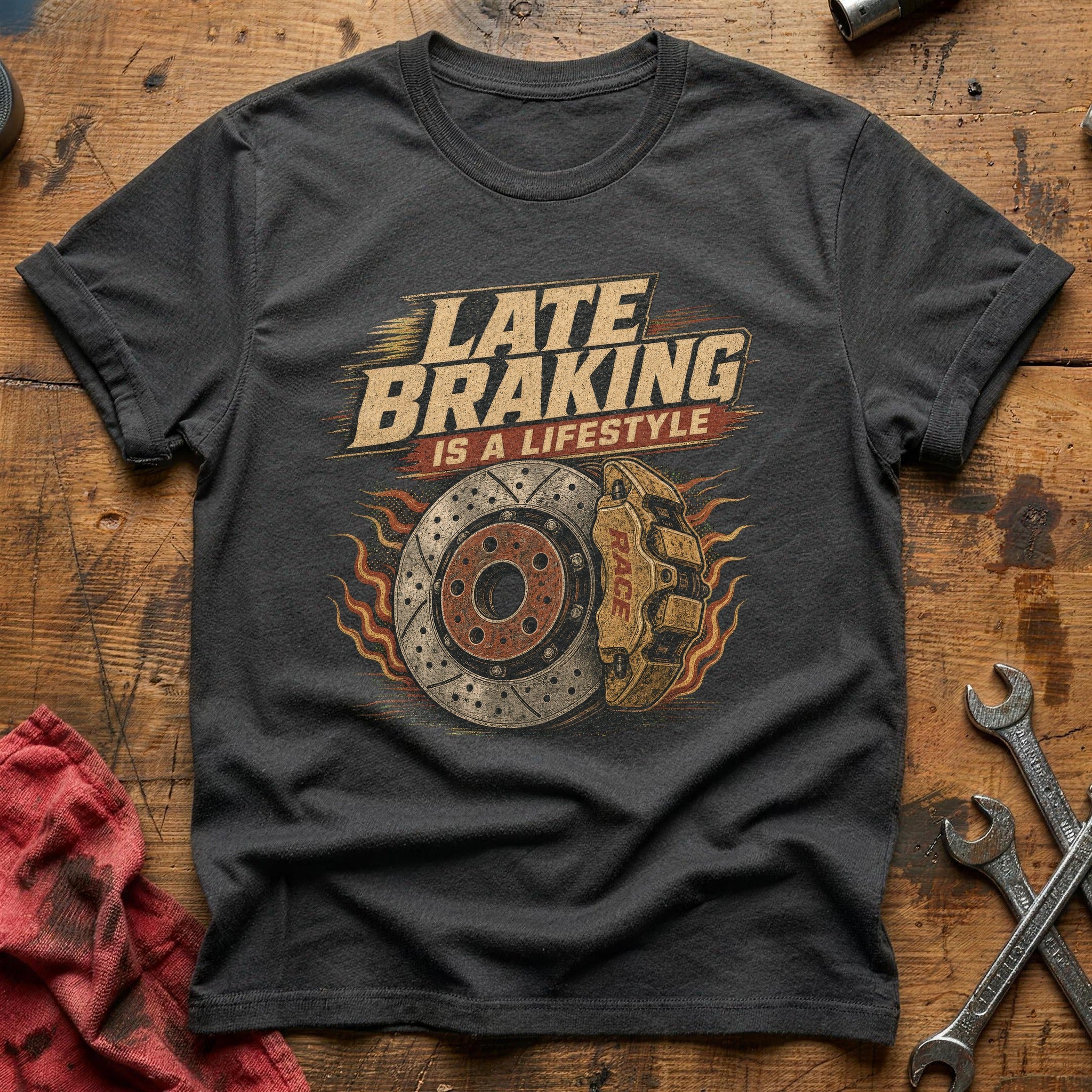 Stopping Power Lifestyle T-Shirt - Charcoal