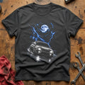 Storm Chasing Lightning T-Shirt - Charcoal