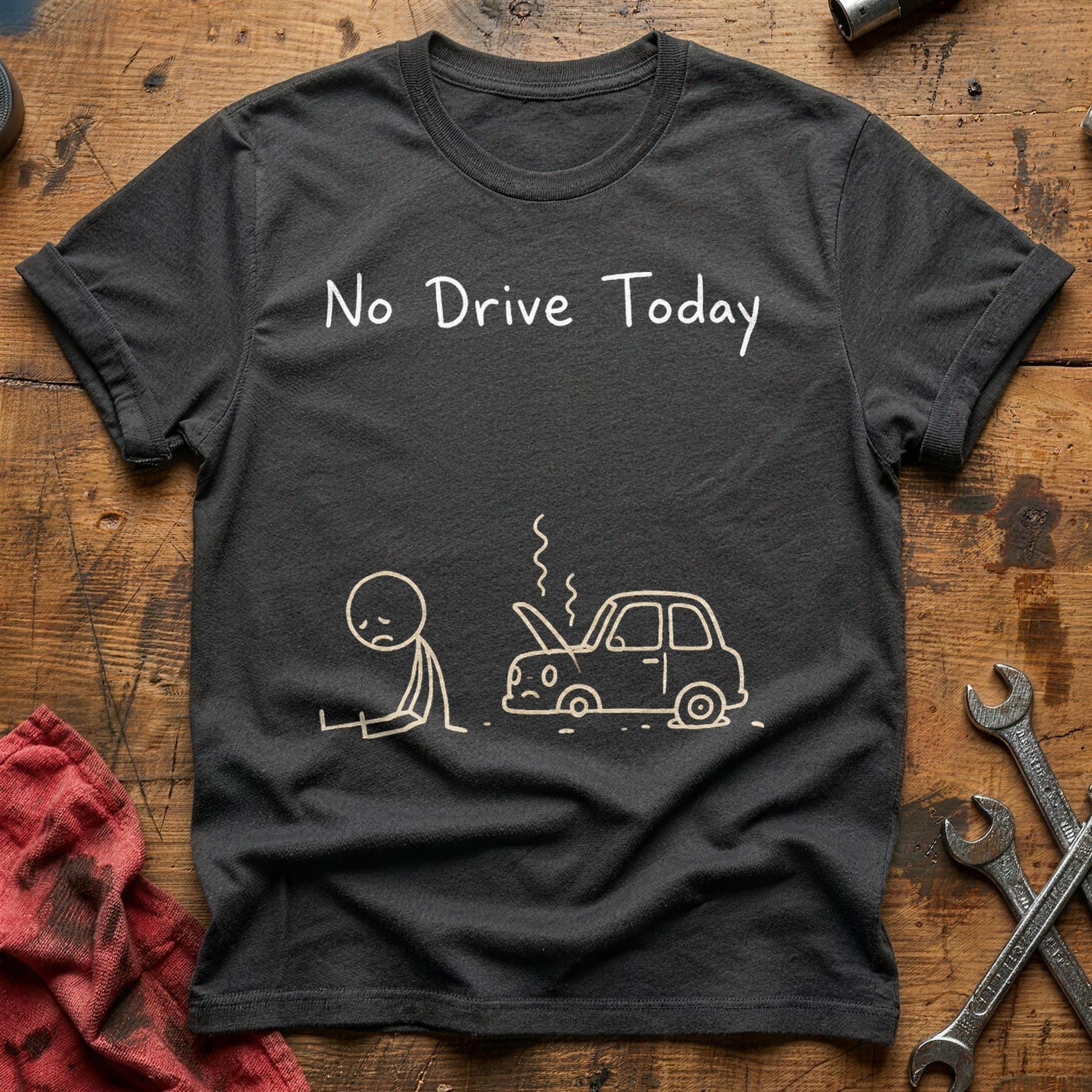 Stuck in Park T-Shirt - Charcoal