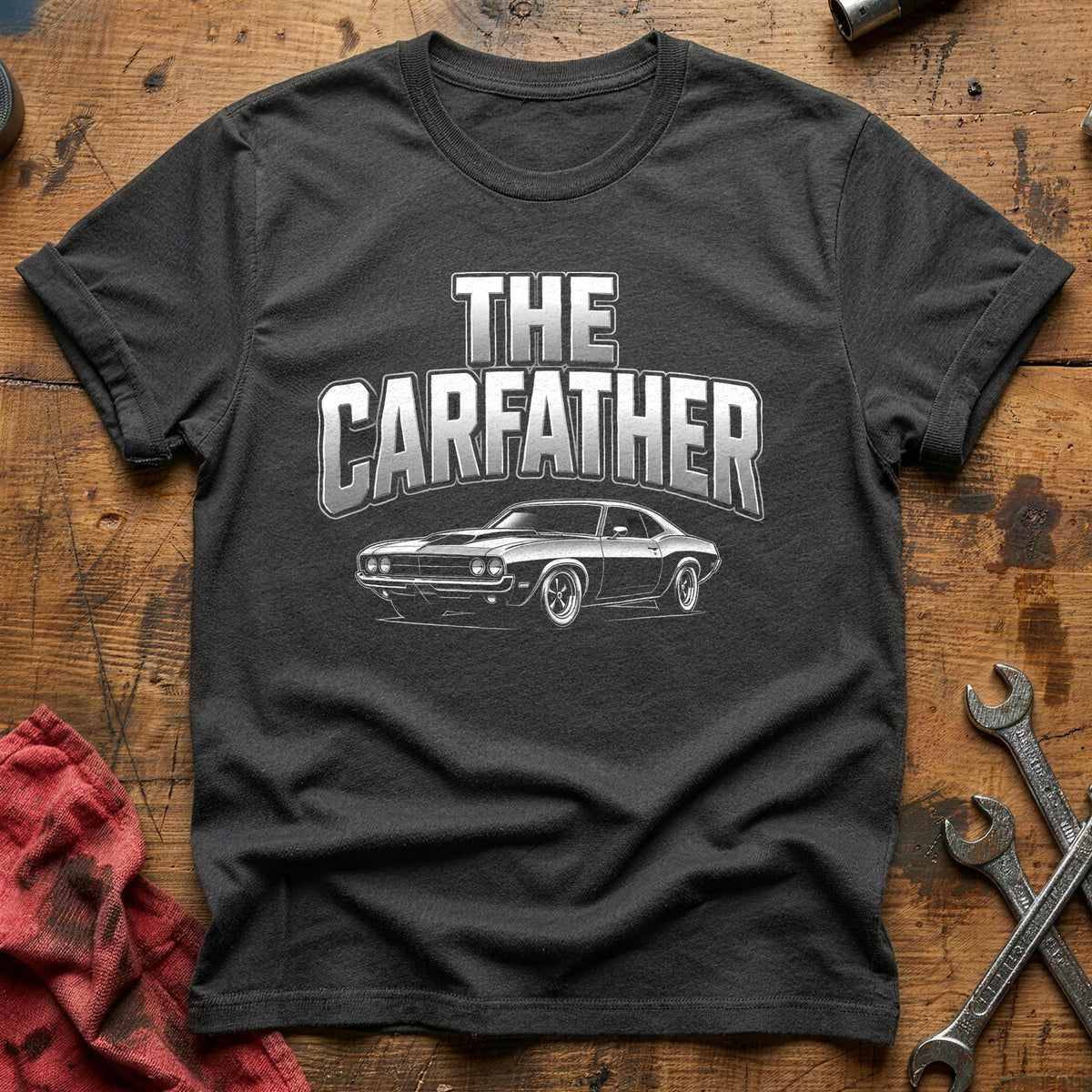 The Carfather 88 T-Shirt - Charcoal
