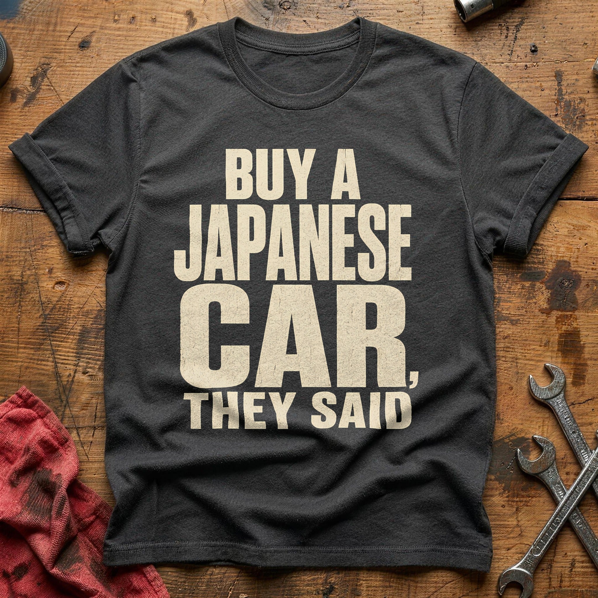 They Said Japanese - Charcoal