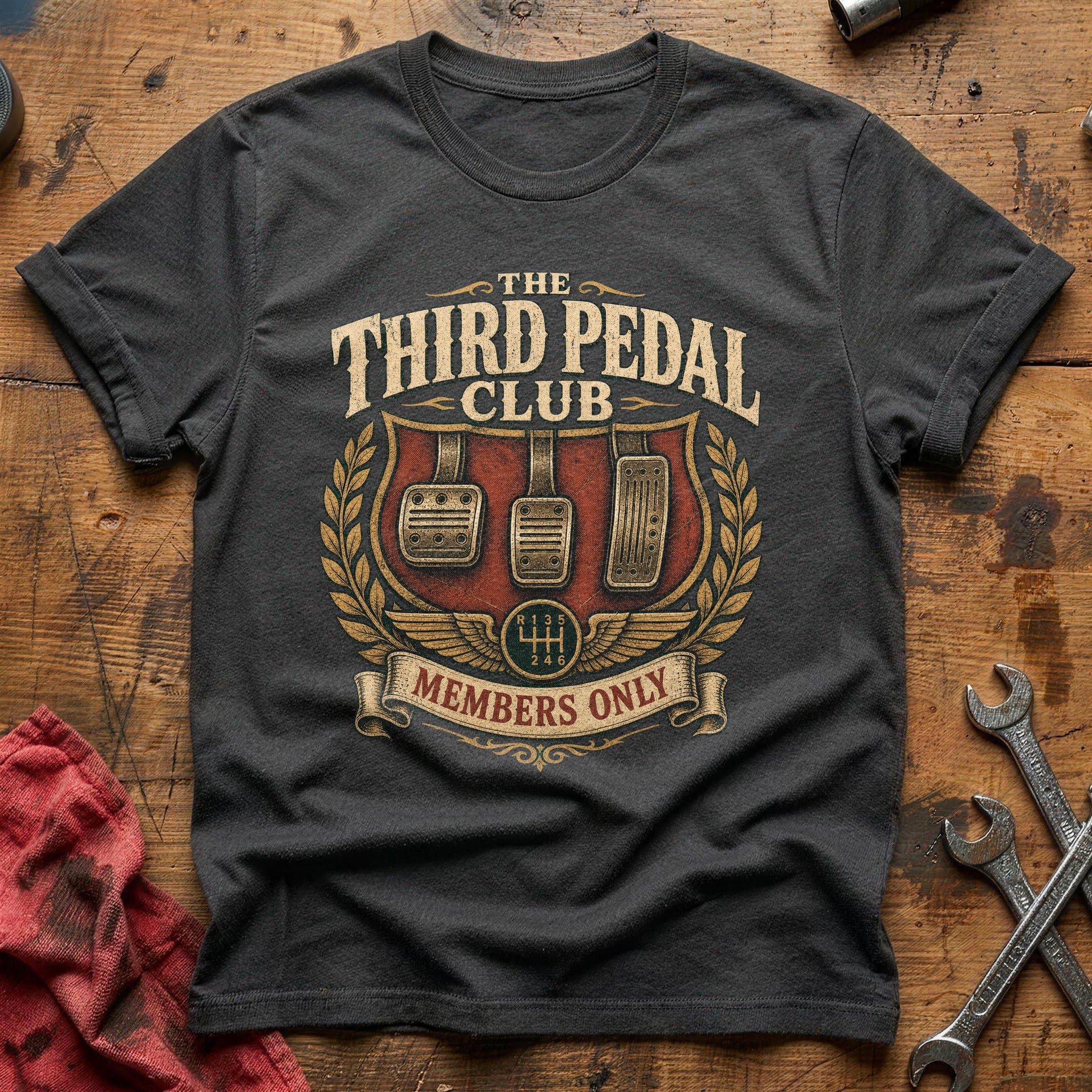 Third Pedal Club - Charcoal
