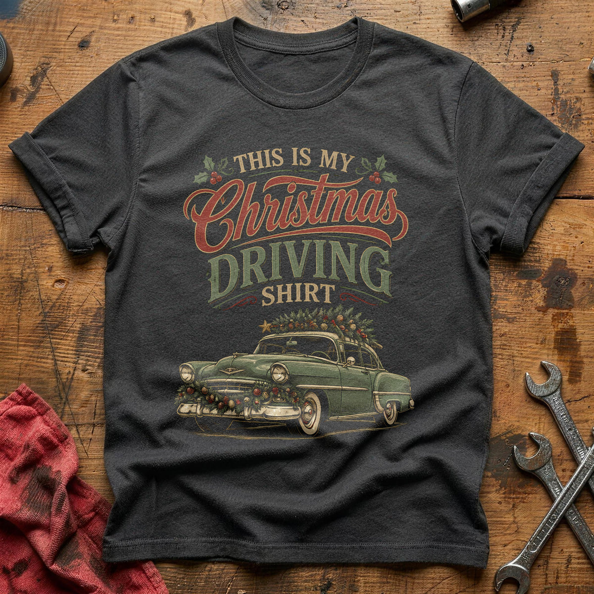This Is My Christmas Driving Shirt 67 T-Shirt - Charcoal