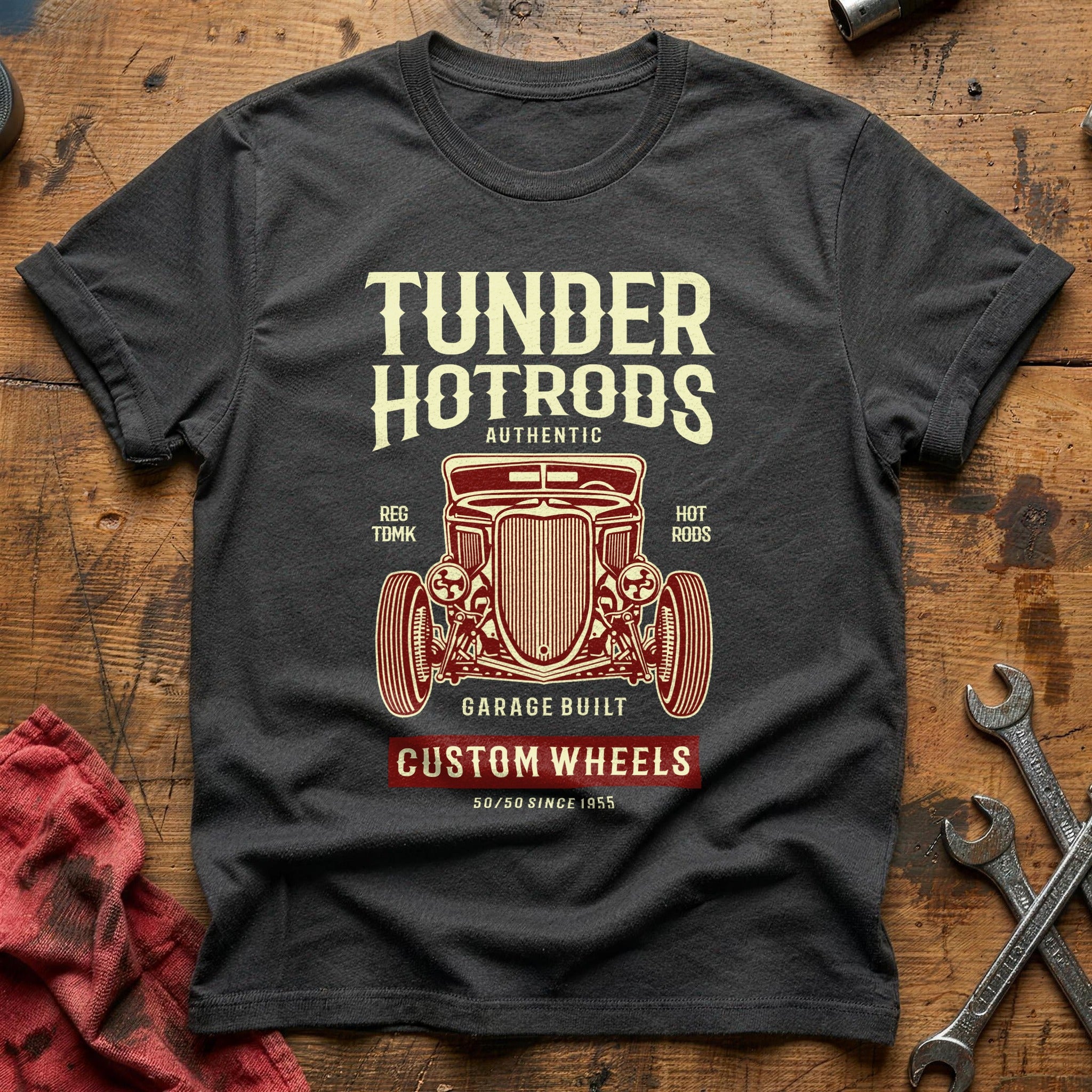 Thunder hot rods T-Shirt - Charcoal