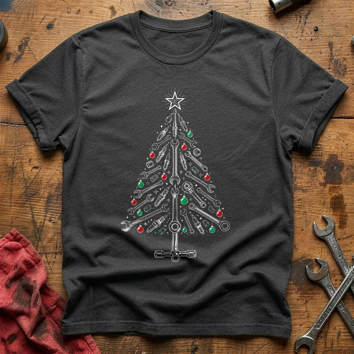 Tools Tree 43 T-Shirt - Charcoal