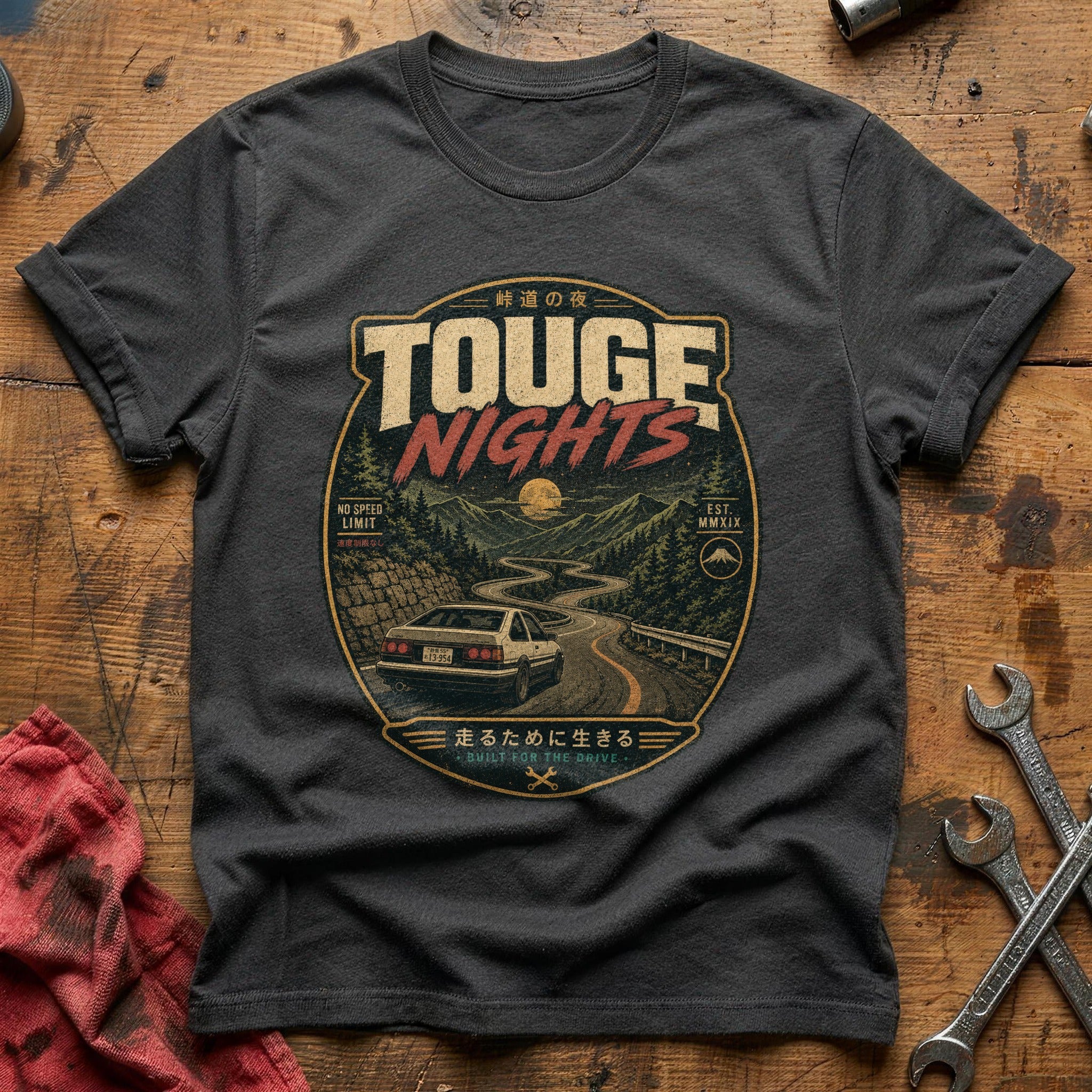 Touge Nights - Charcoal