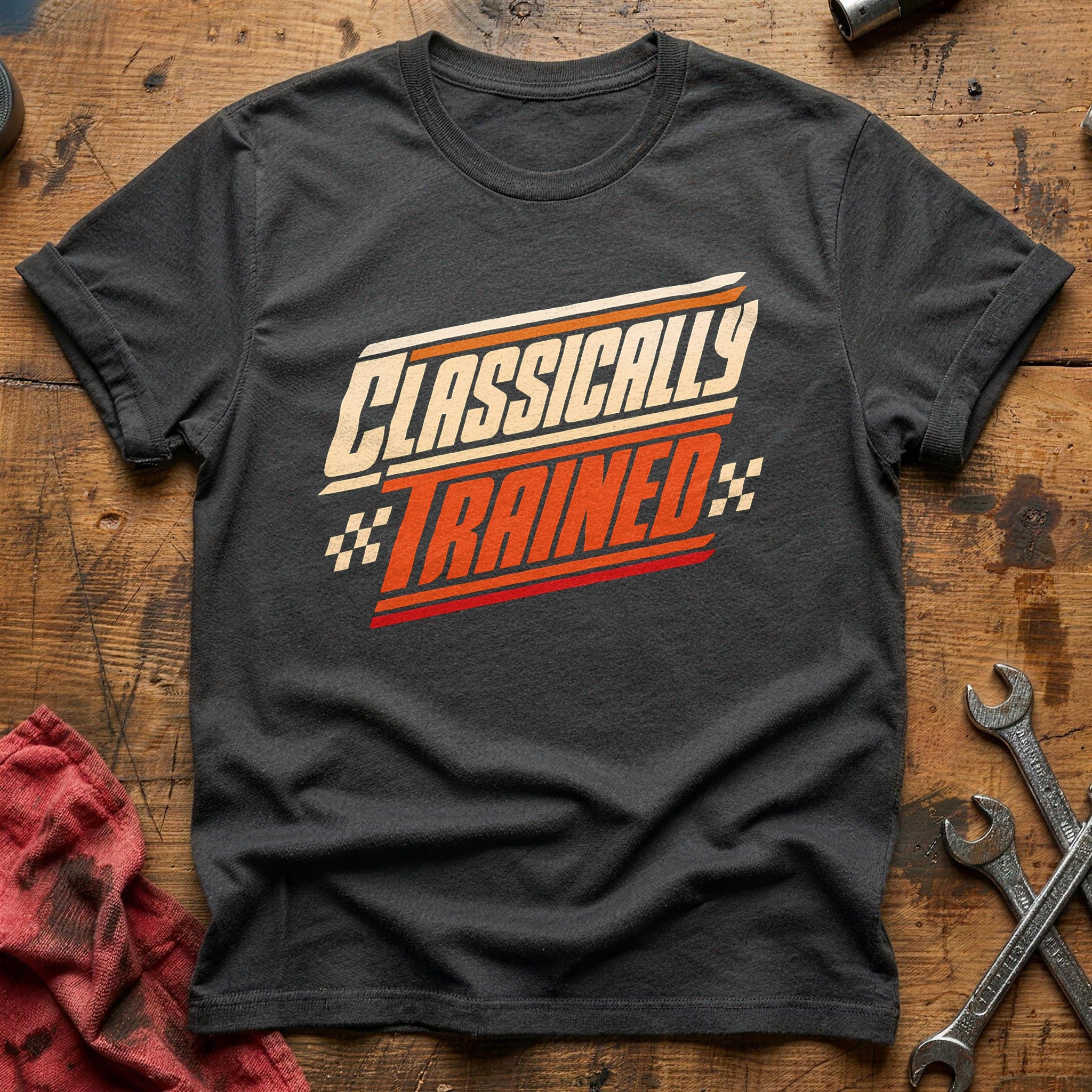 Trained & Tested - Charcoal
