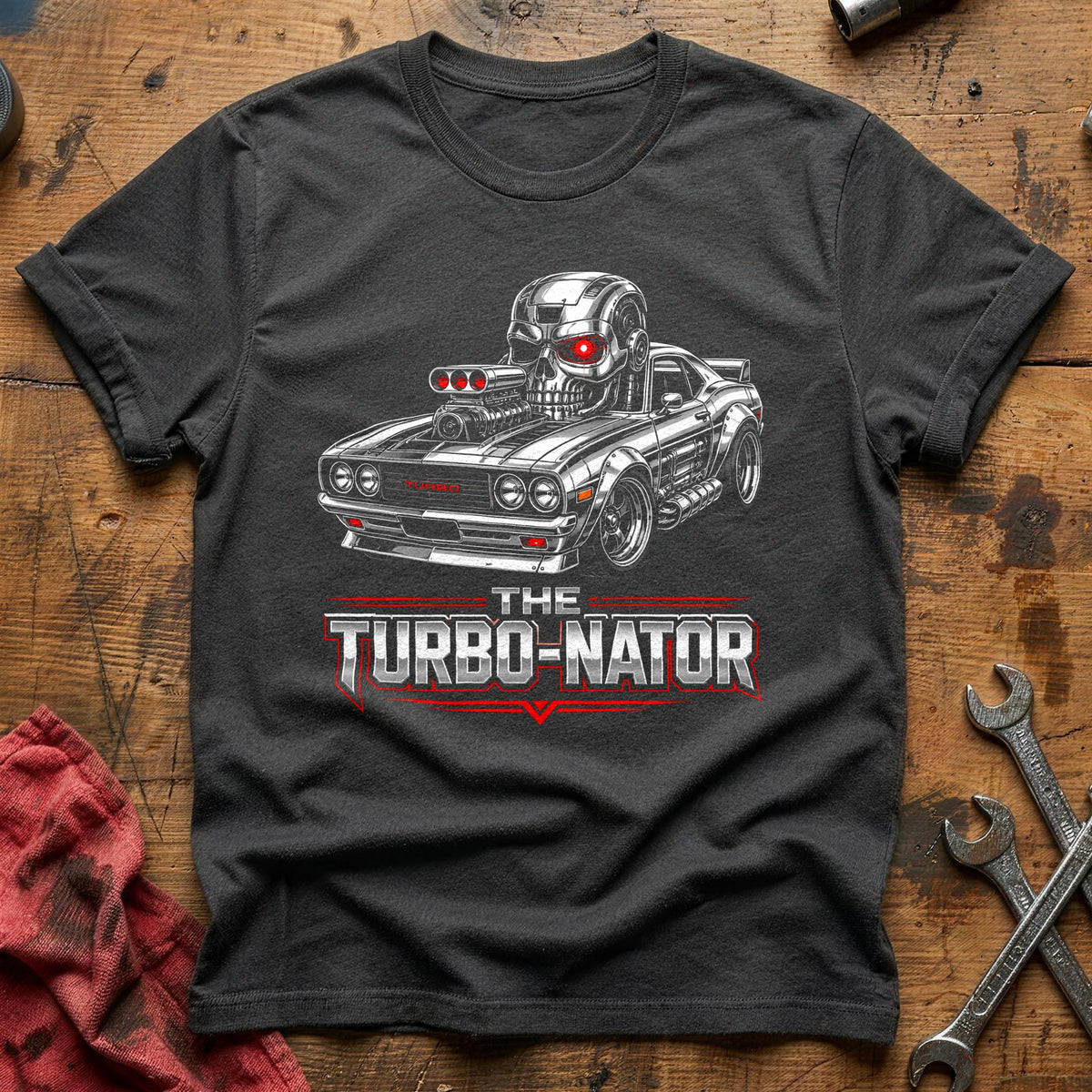Turbo Nator 20 T-Shirt - Charcoal