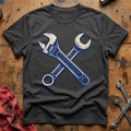 Two-Wrench Garage T-Shirt - Charcoal