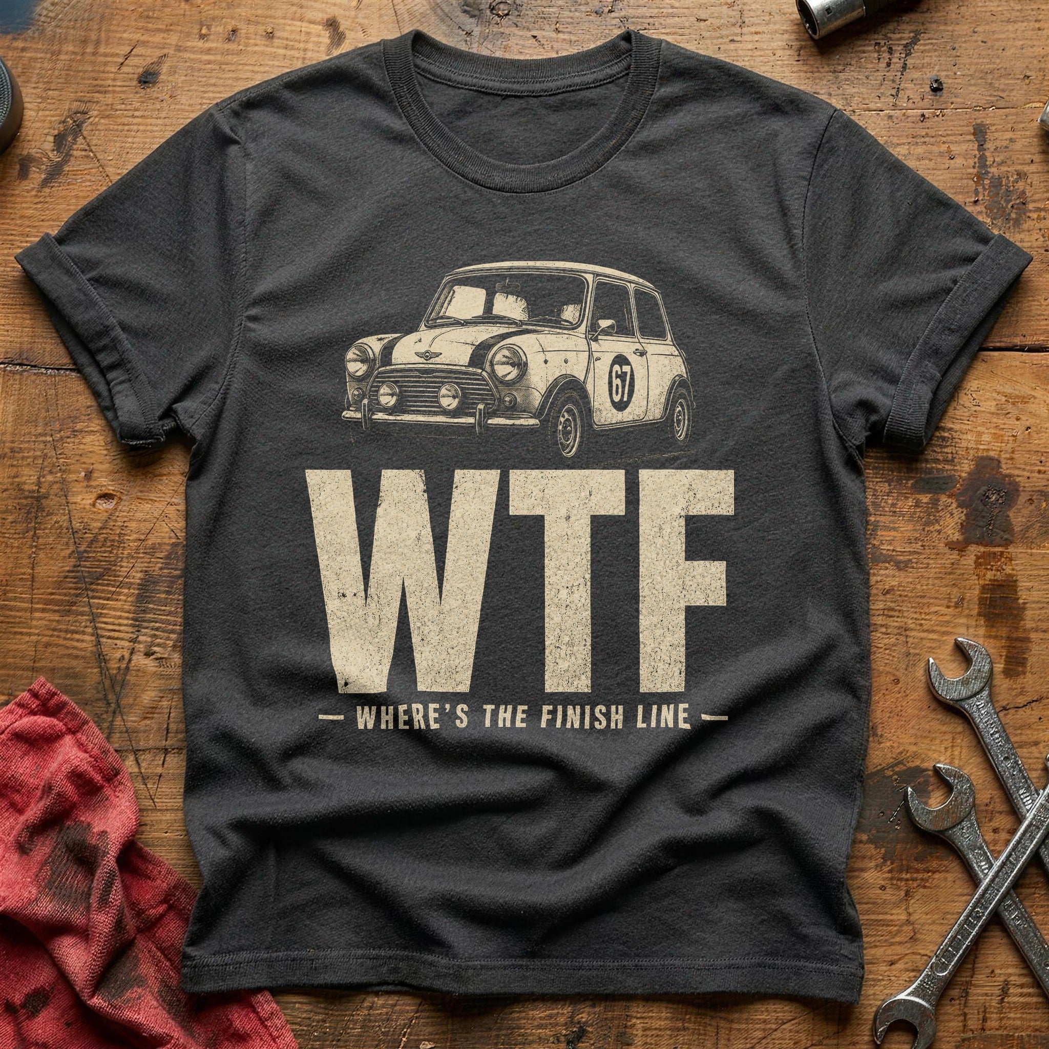 Unfinished Business T-Shirt - Charcoal