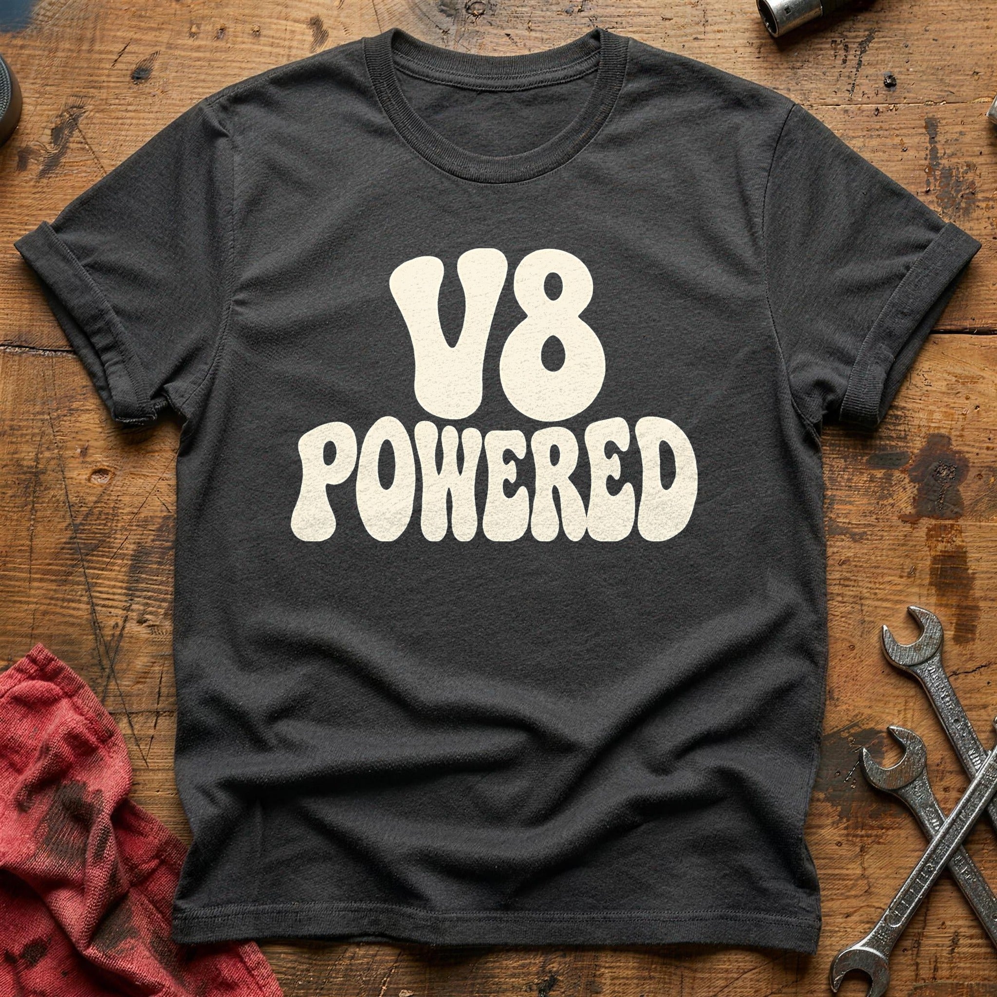 V8 Powered 25 T-Shirt - Charcoal