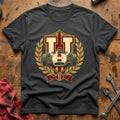 Varsity Racer 46 T-Shirt - Charcoal