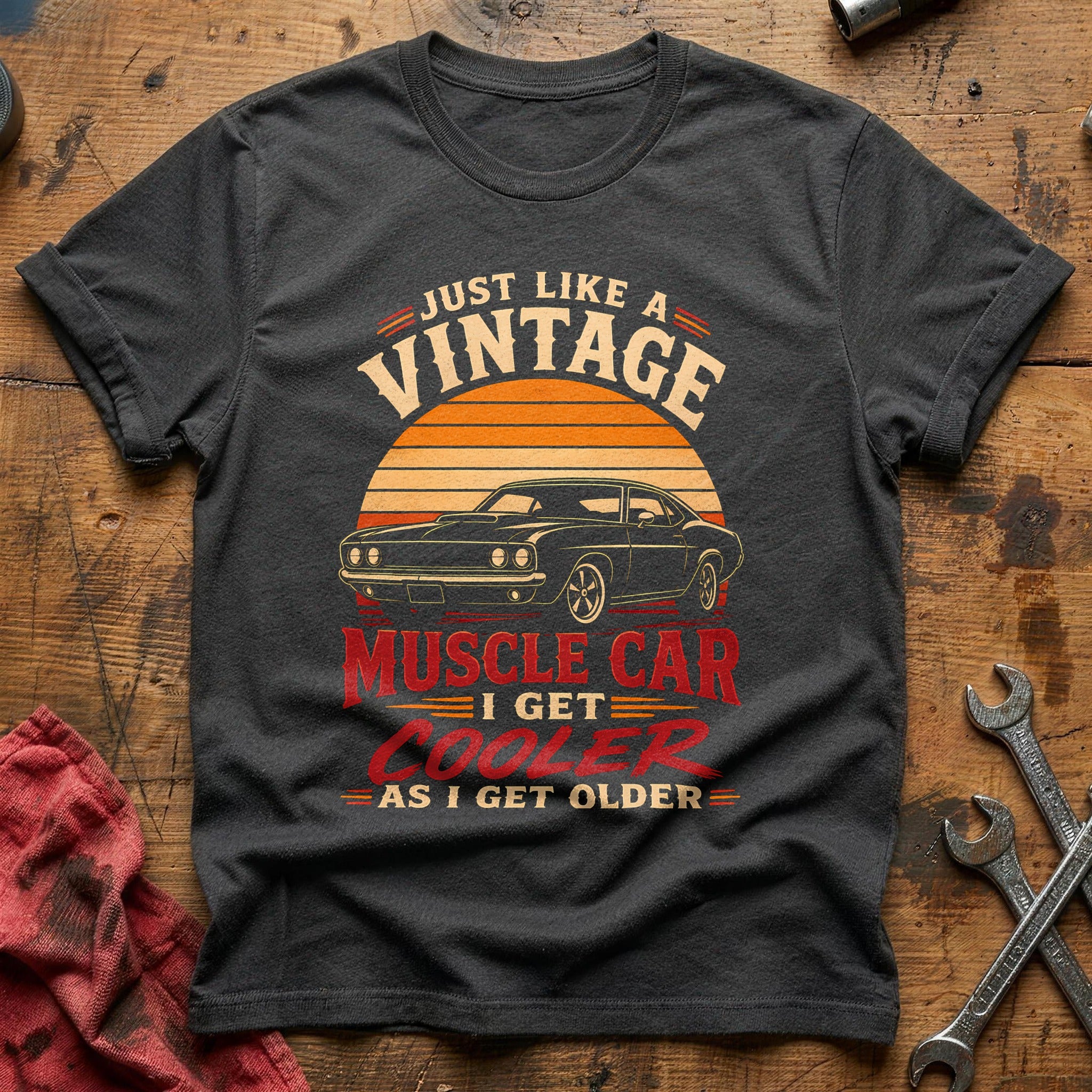 Vintage Gets Better - Charcoal