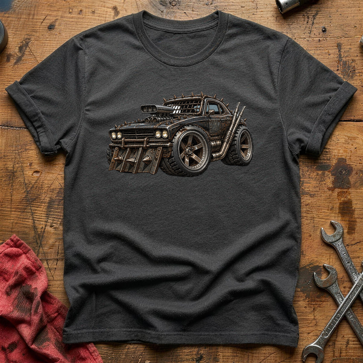 War Rig 48 T-Shirt - Charcoal