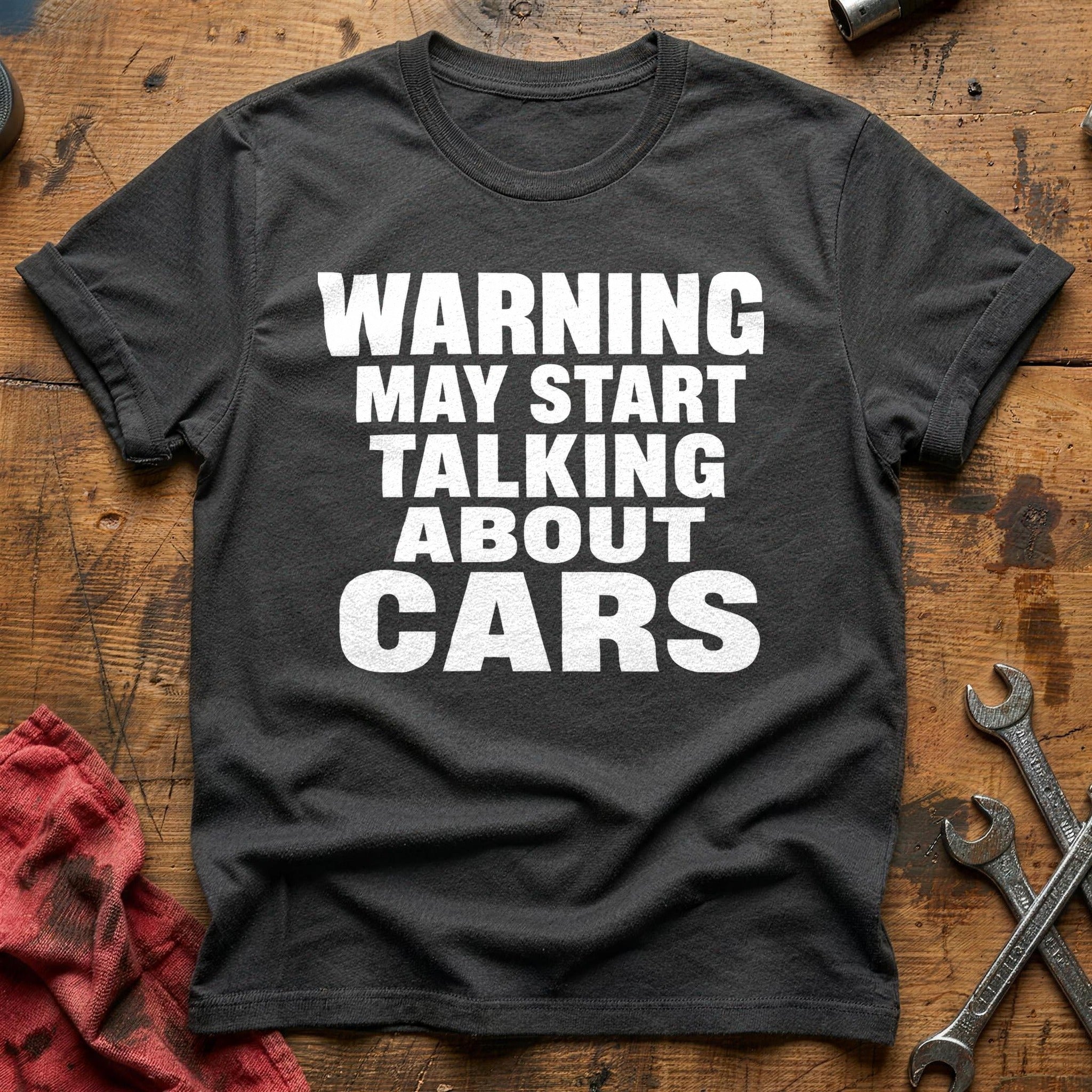Warning, May Ramble T-Shirt - Charcoal