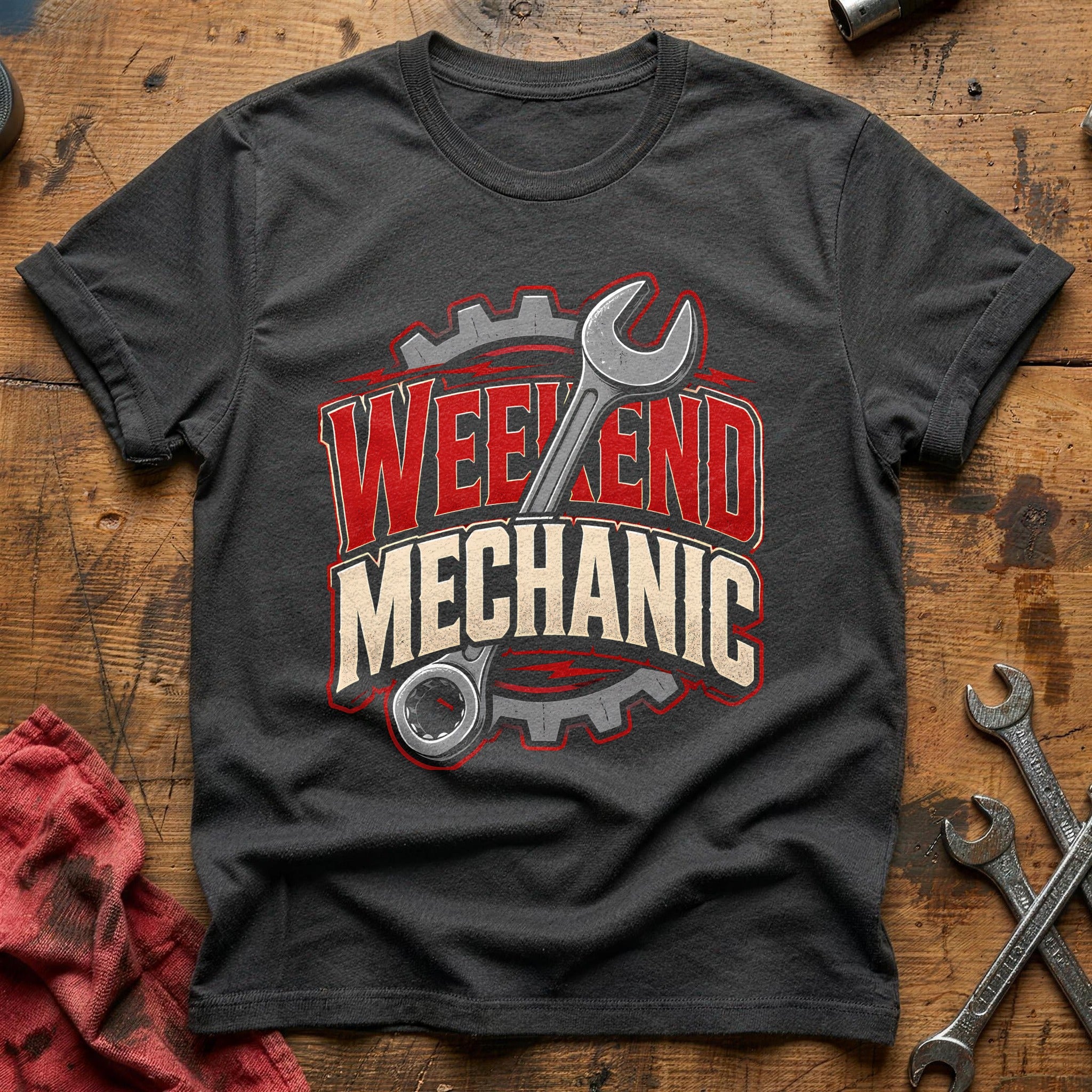 Weekend Mechanic 78 T-Shirt - Charcoal