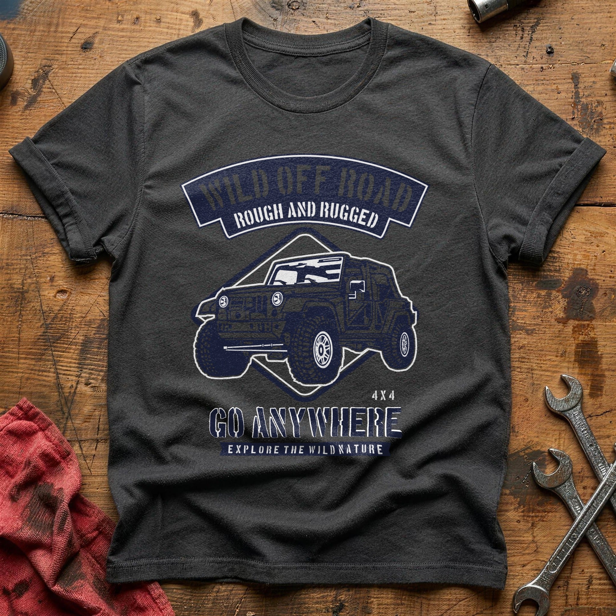 Wild off road T-Shirt - Charcoal