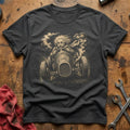 Wisdom at Full Throttle T-Shirt - Charcoal