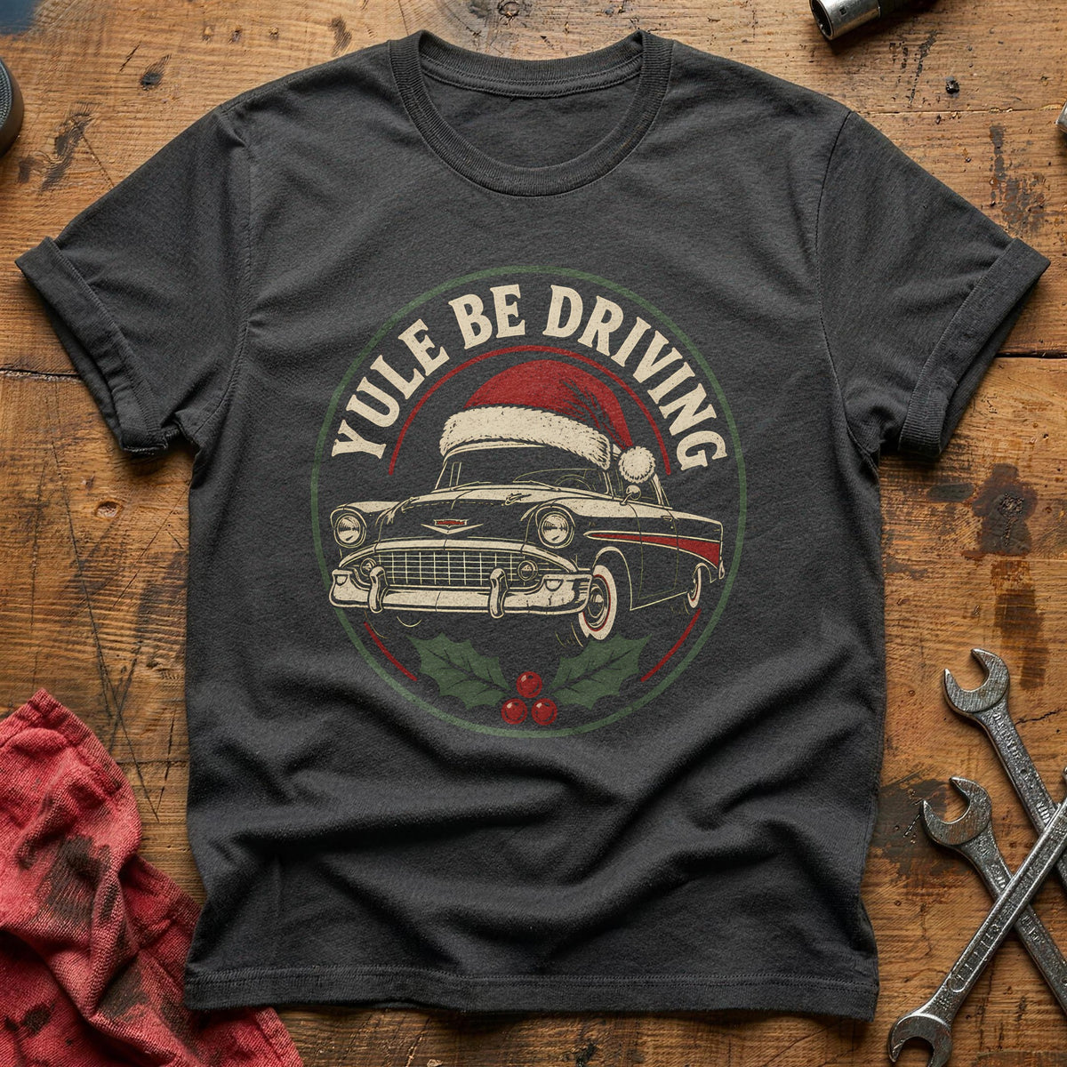Yule Be Driving 30 T-Shirt - Charcoal