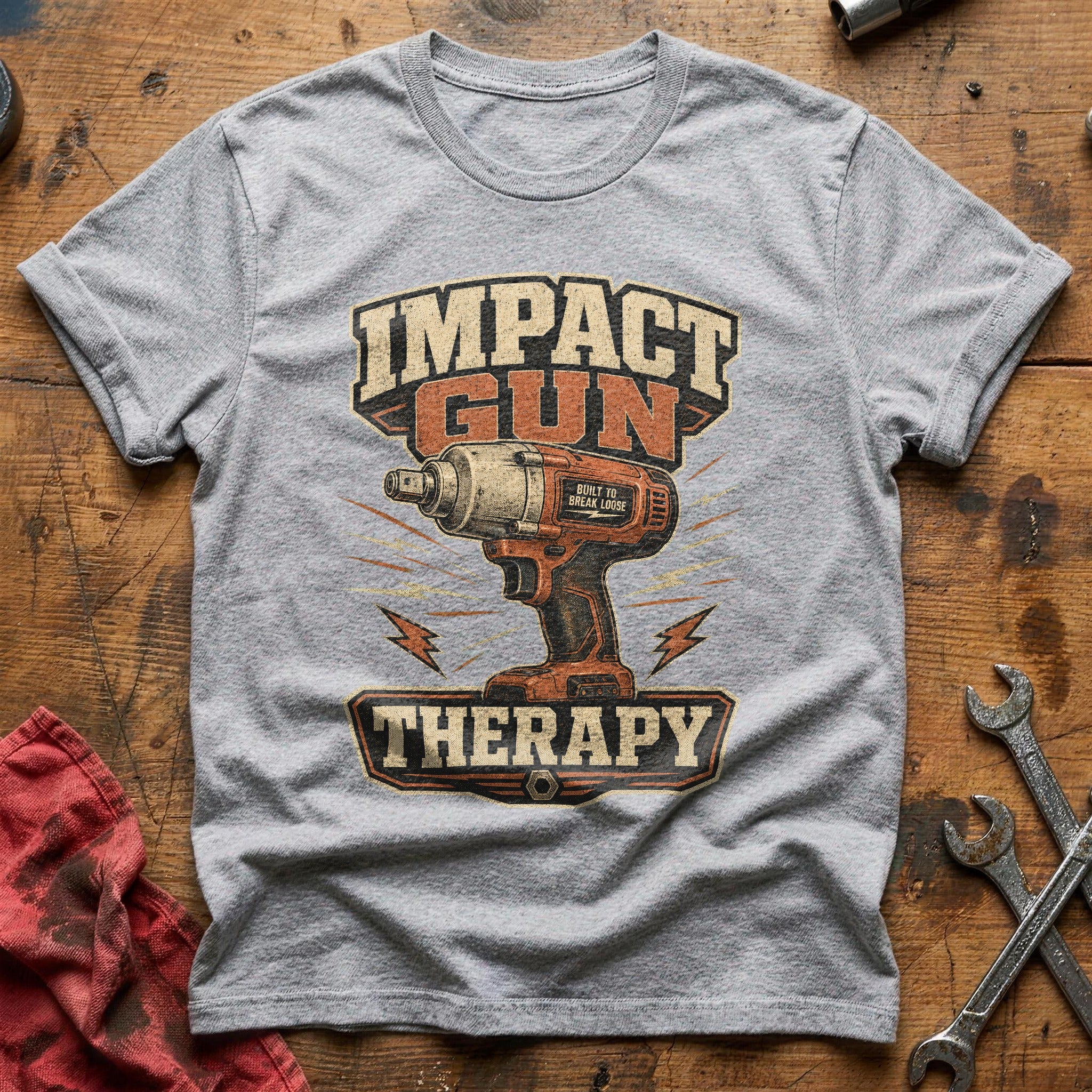Built to Break Loose T-Shirt - Sport Grey