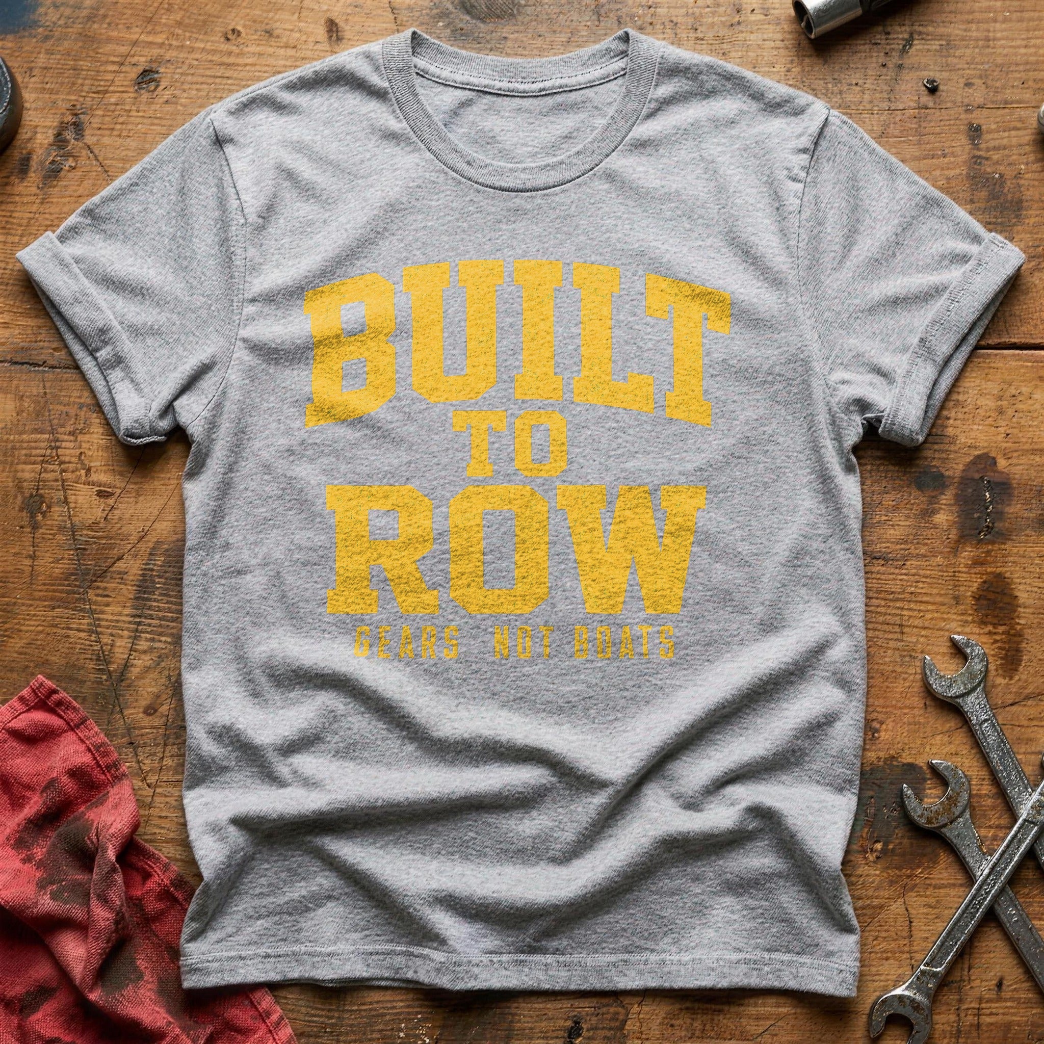 Built to Row T-Shirt - Sport Grey