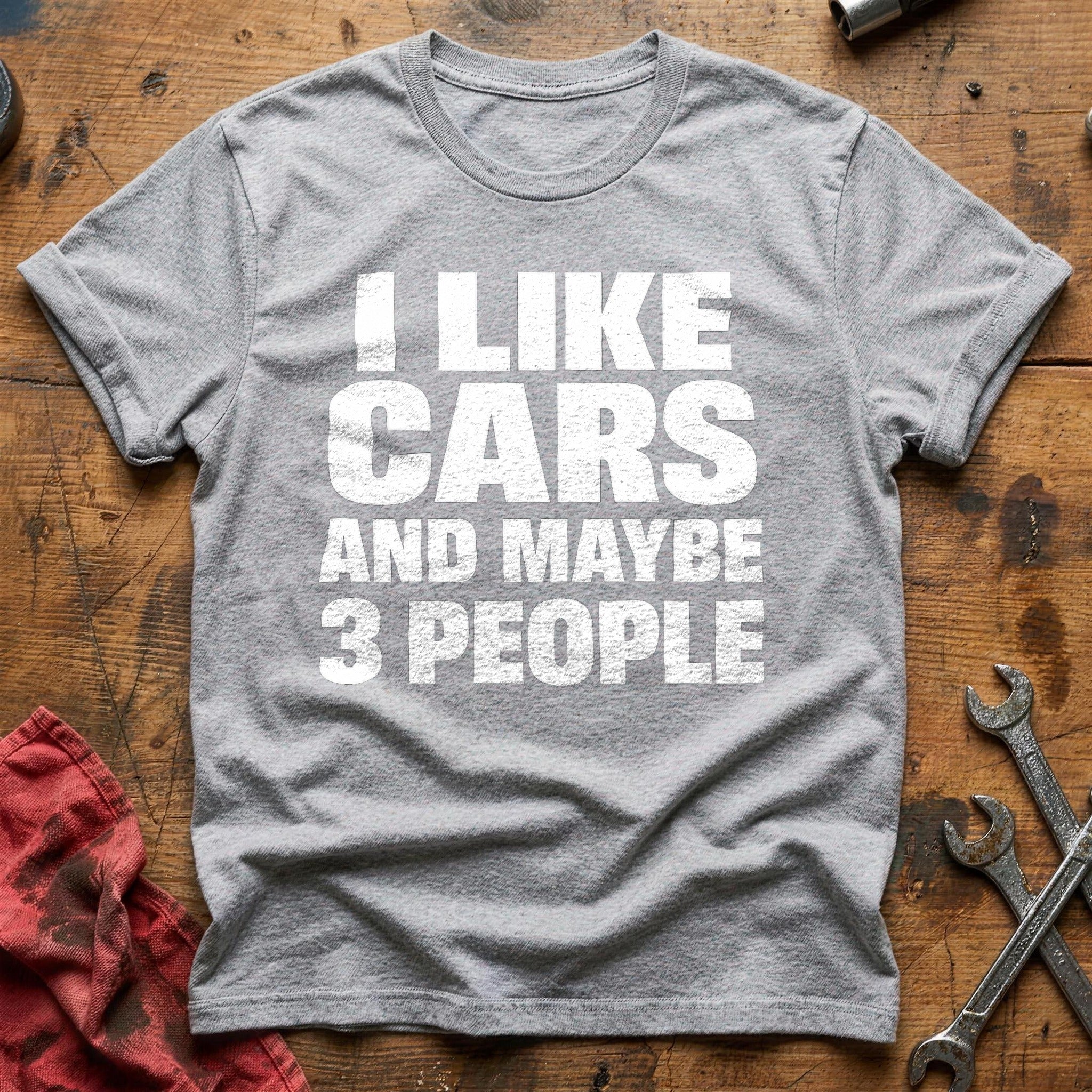 Cars & Selective Friends T-Shirt - Sport Grey