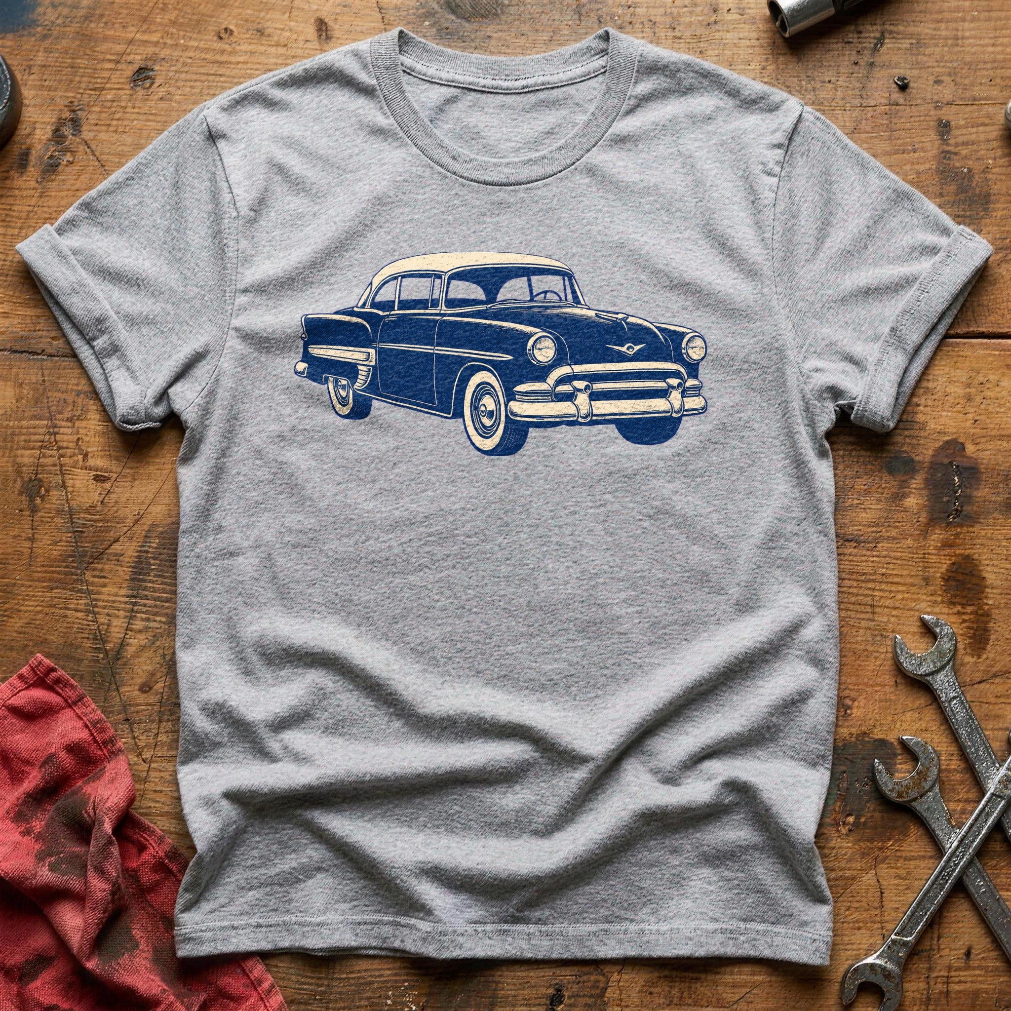 Chrome and Steel T-Shirt - Sport Grey