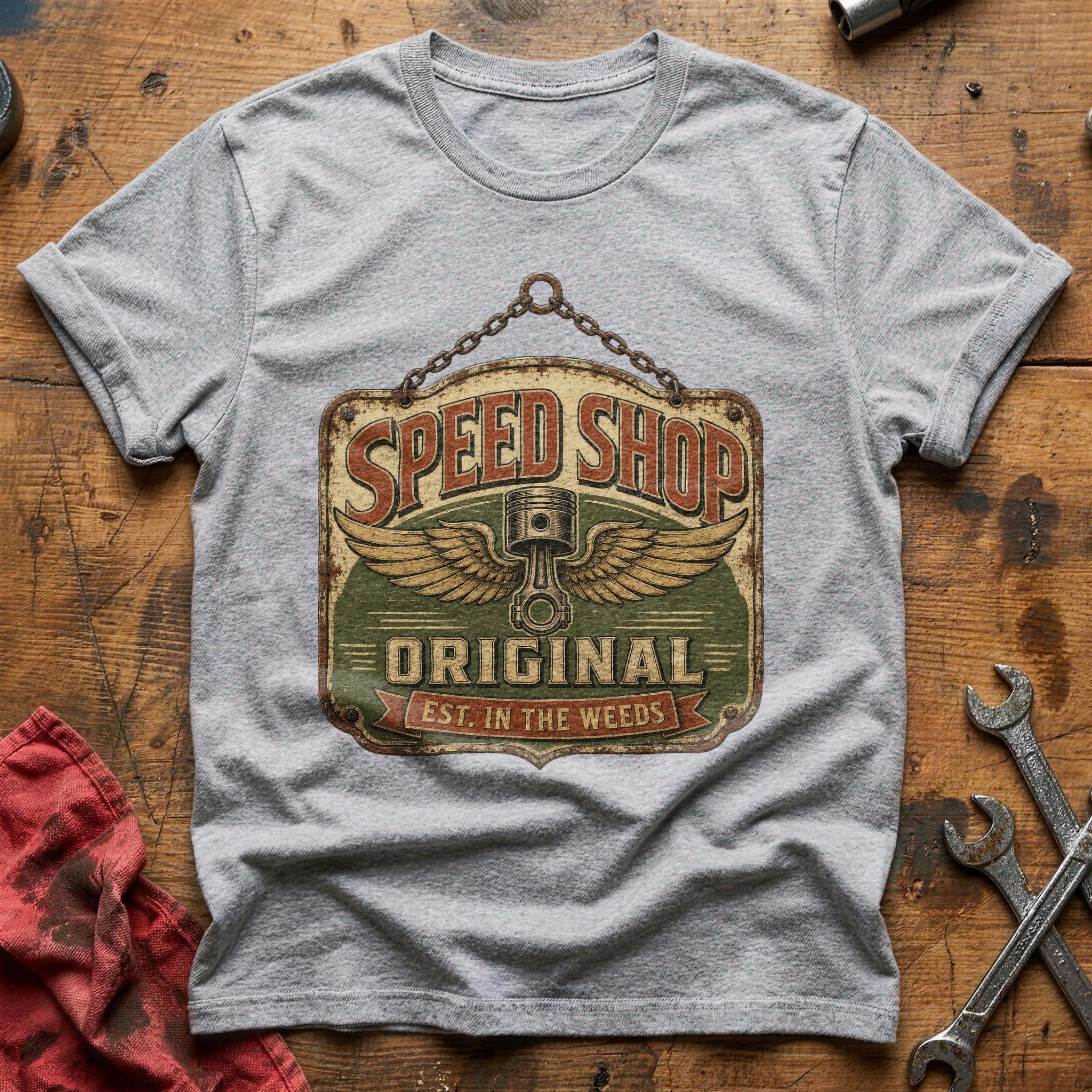 Est. in the Weeds T-Shirt - Sport Grey