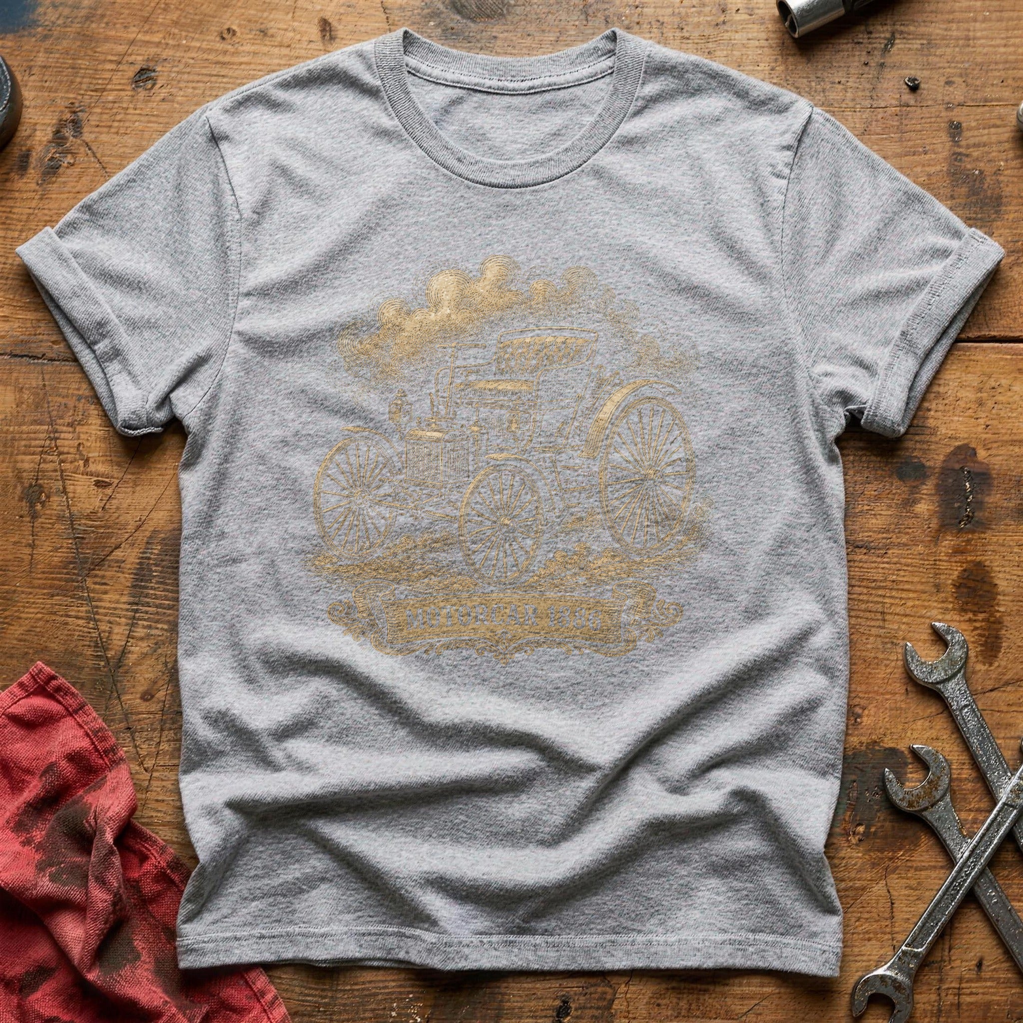 First Lap, 1886 T-Shirt - Sport Grey