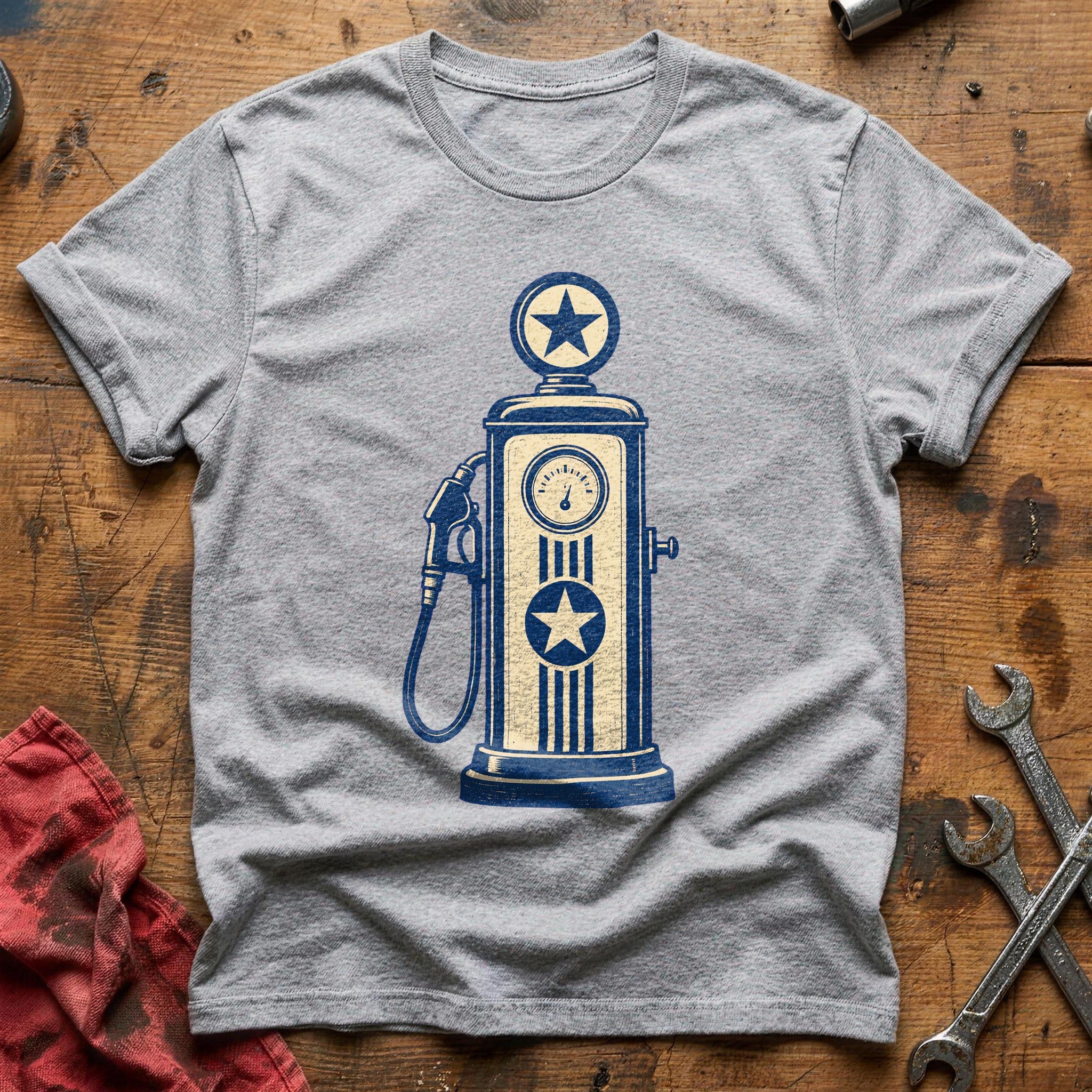 Fuel Stop T-Shirt - Sport Grey