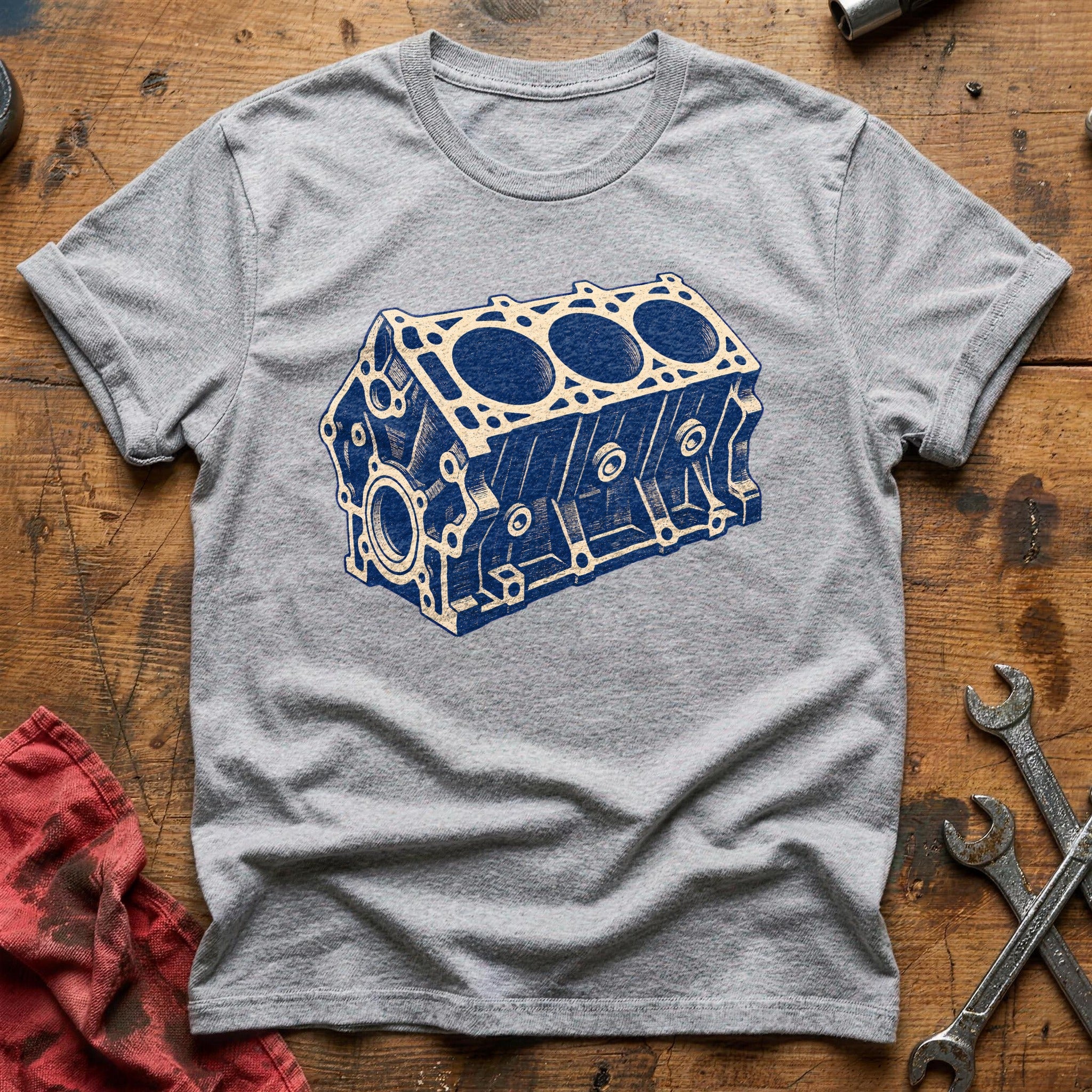 Iron Heart T-Shirt - Sport Grey