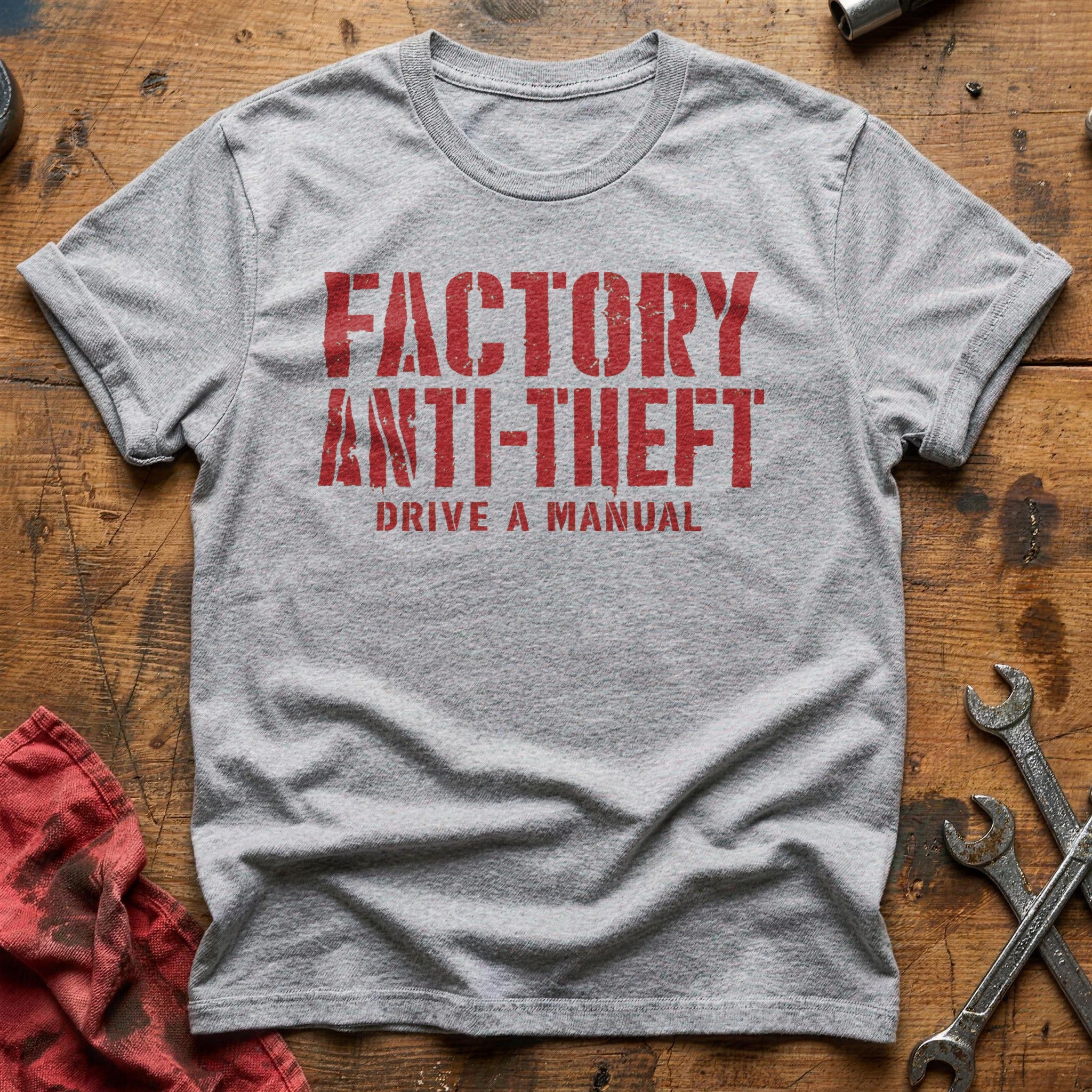 Manual Transmission Lifestyle T-Shirt - Sport Grey