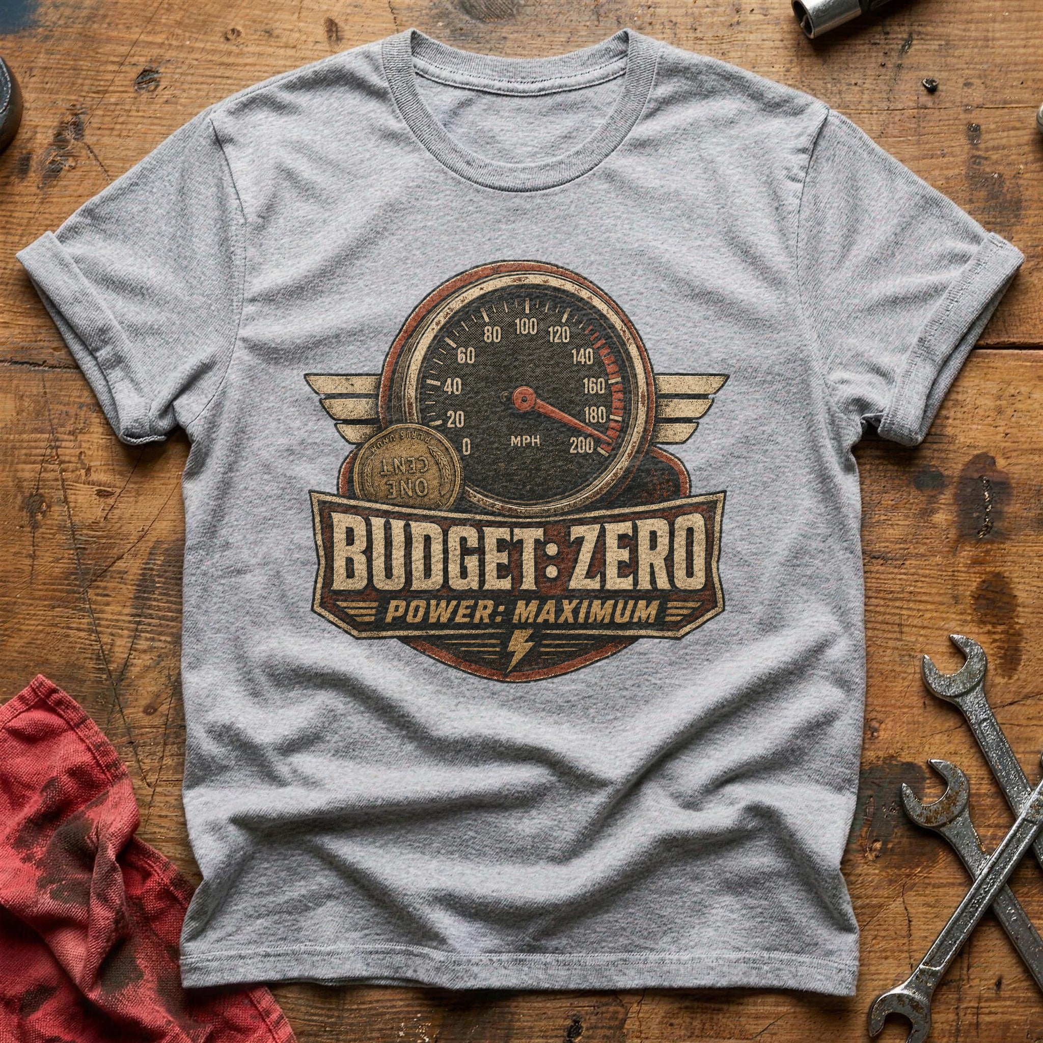 Maximum Velocity T-Shirt - Sport Grey