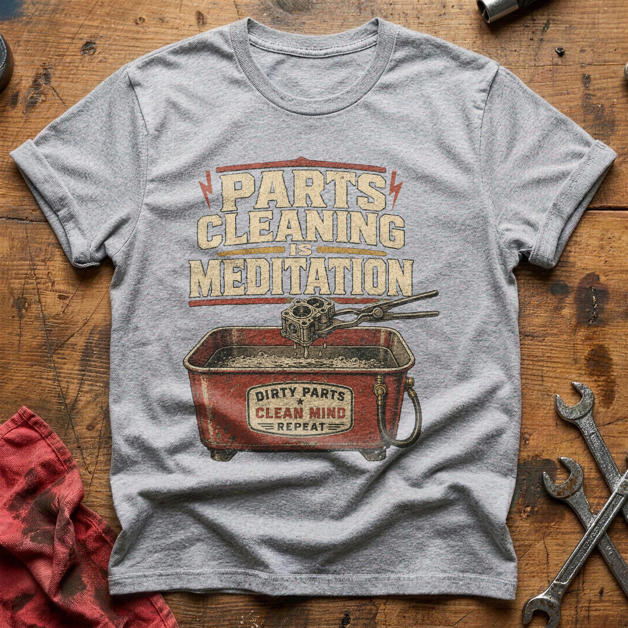 Meditation in Motion T-Shirt - Sport Grey