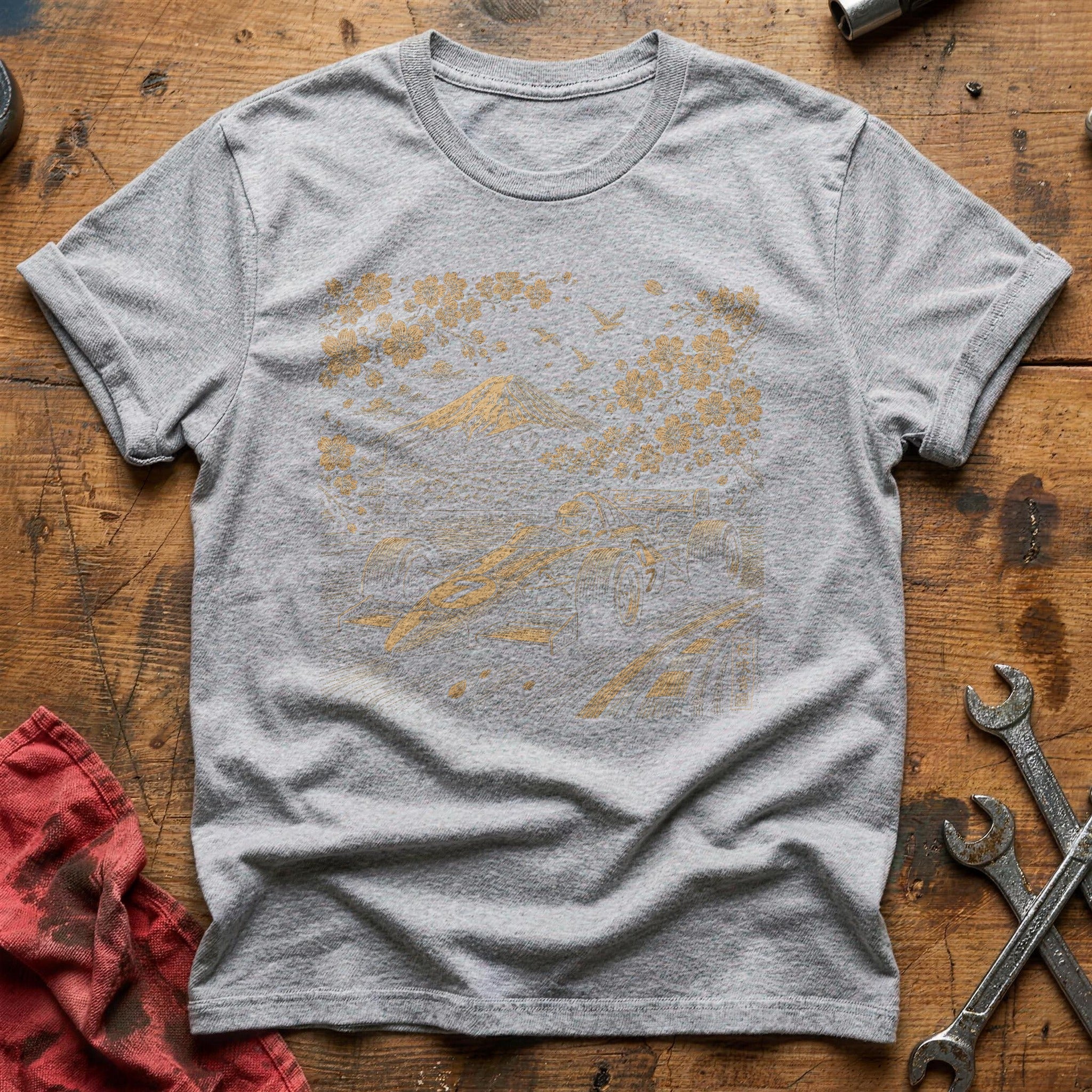 Sakura Circuit T-Shirt - Sport Grey