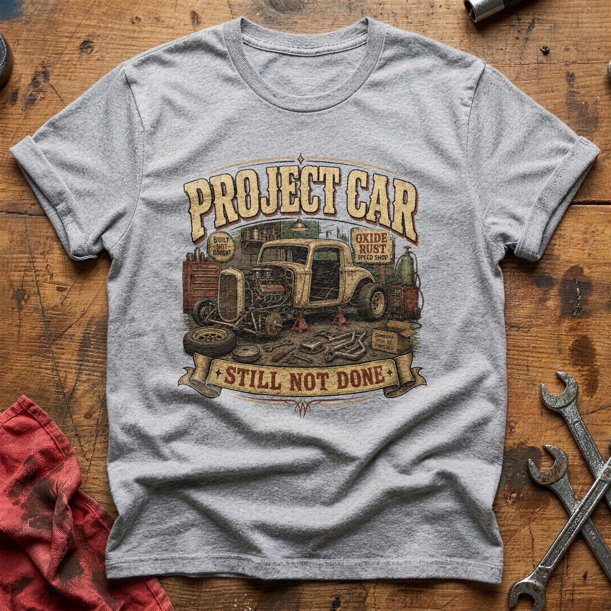 Still Not Done T-Shirt - Sport Grey