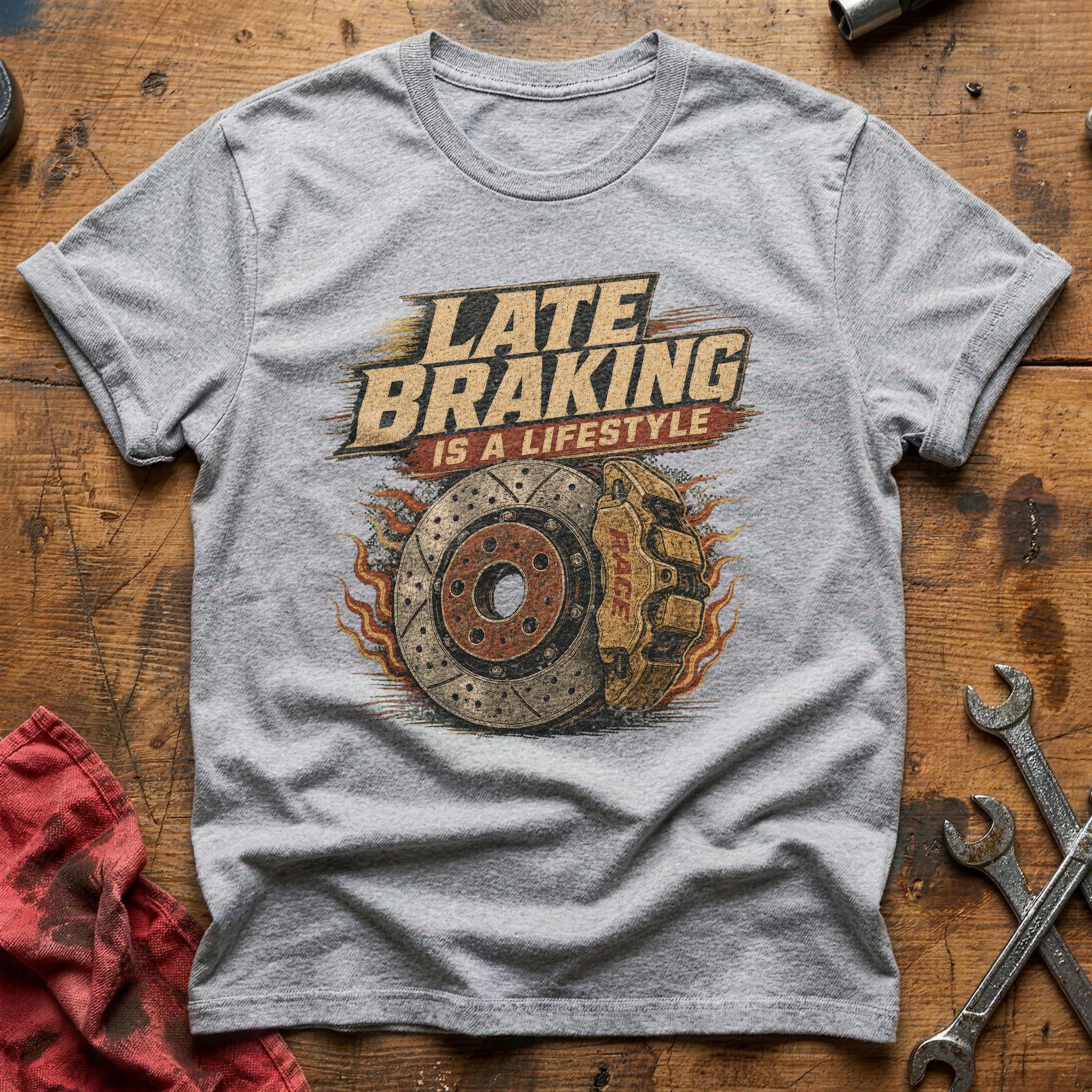 Stopping Power Lifestyle T-Shirt - Sport Grey