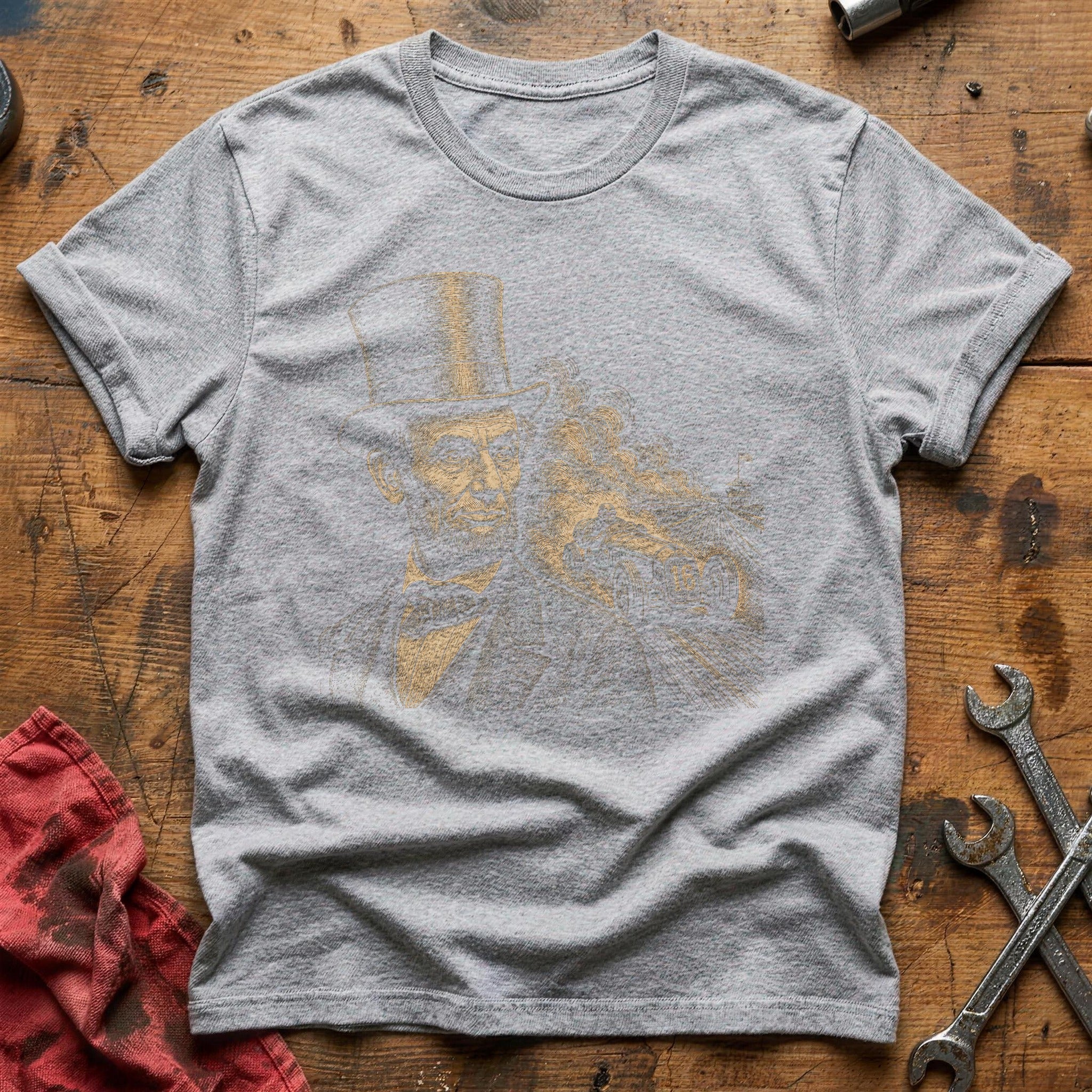 Top Hat Grandstand T-Shirt - Sport Grey