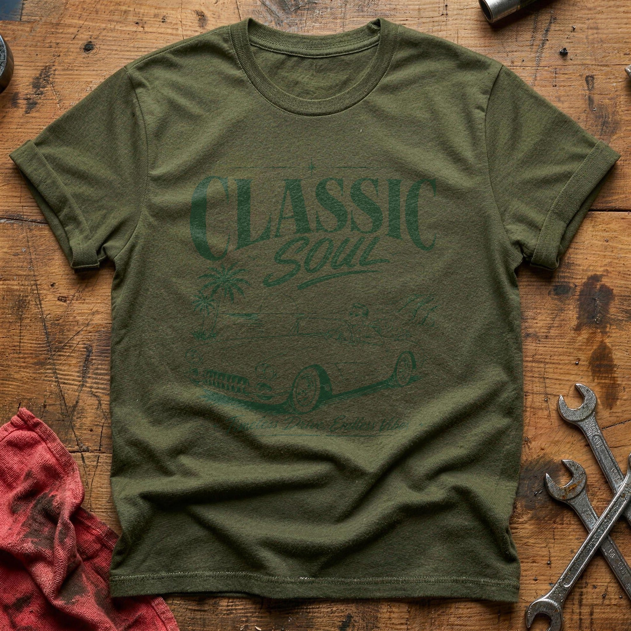 Classic Soul T-Shirt - Military Green