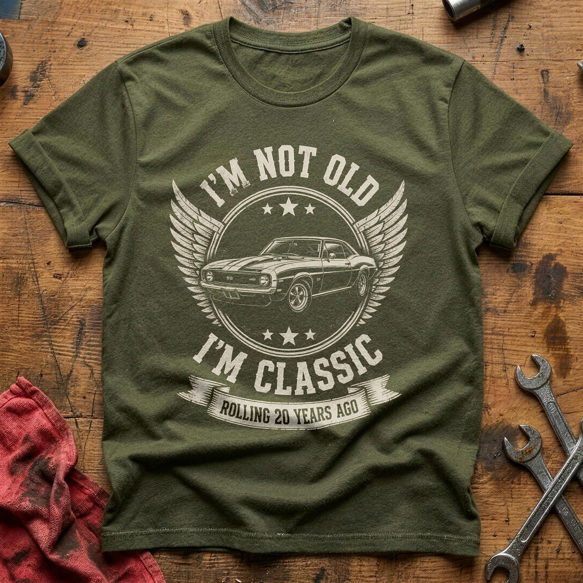 20 Im Classic T-Shirt - Military Green