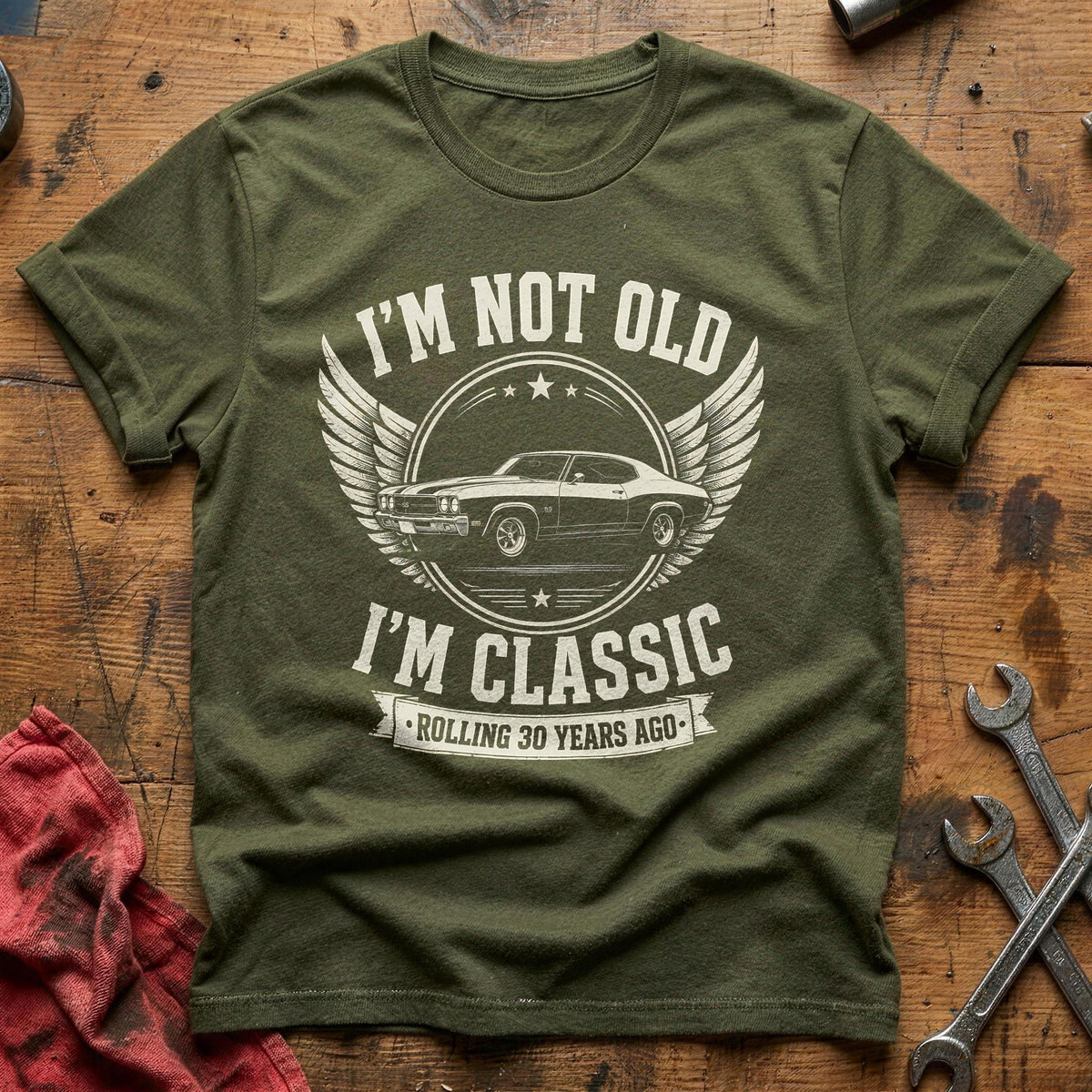 30 Im Classic T-Shirt - Military Green