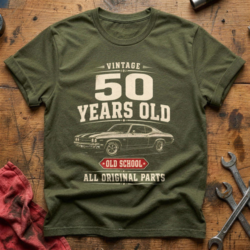 50 Original Parts T-Shirt - Military Green