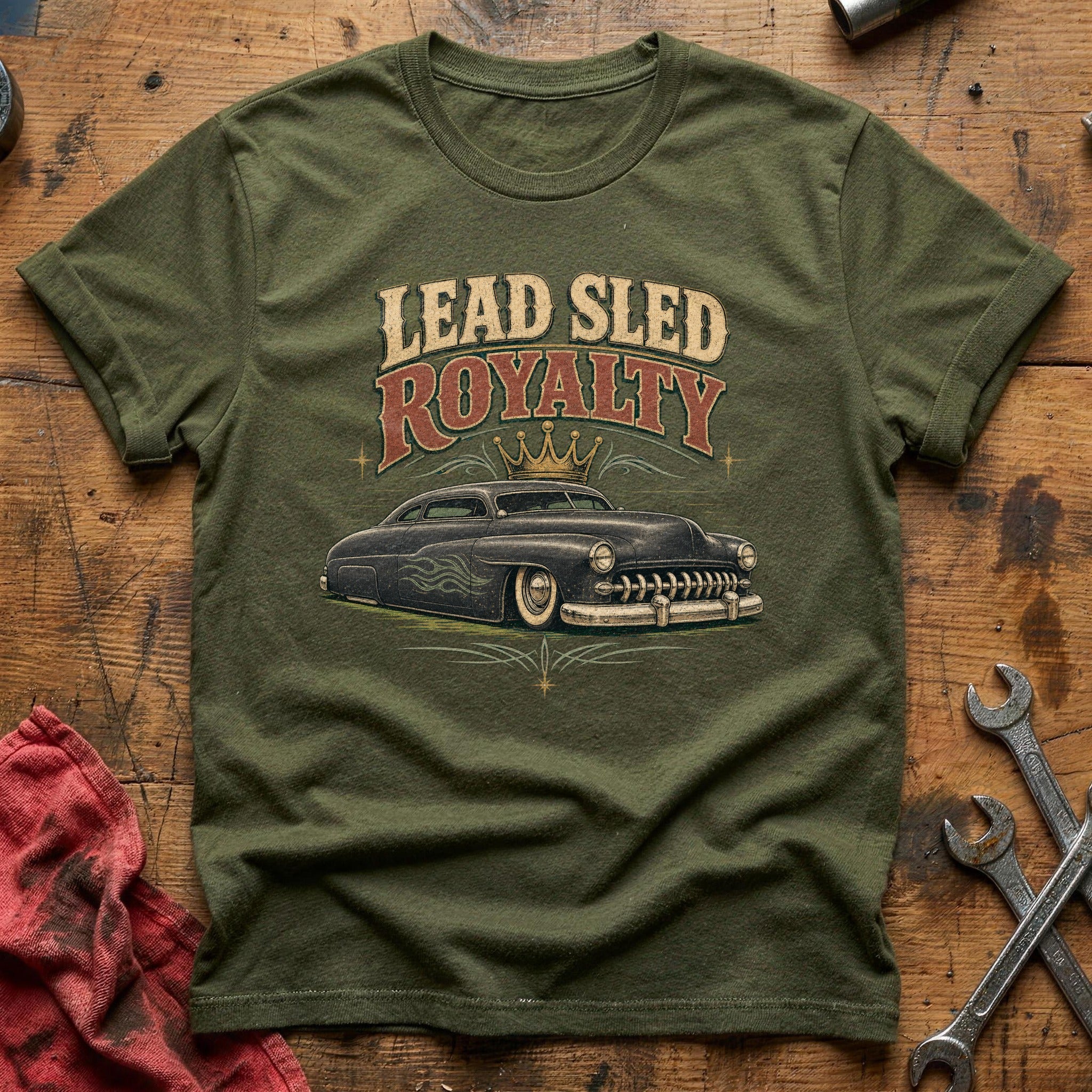 Lead Sled Royalty T-Shirt - Military Green