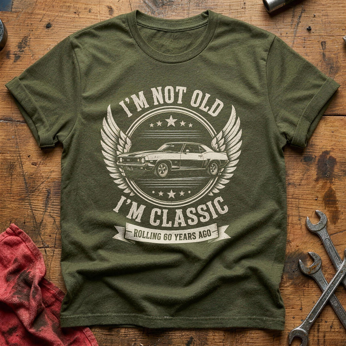 60 Im Classic T-Shirt - Military Green