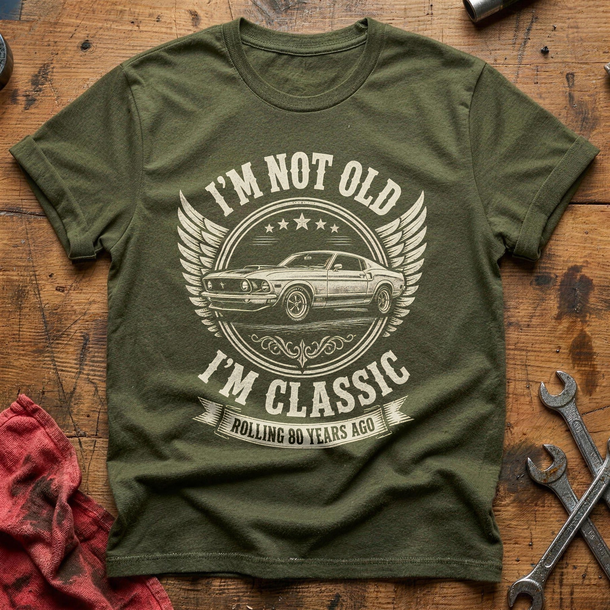 80 Im Classic T-Shirt - Military Green