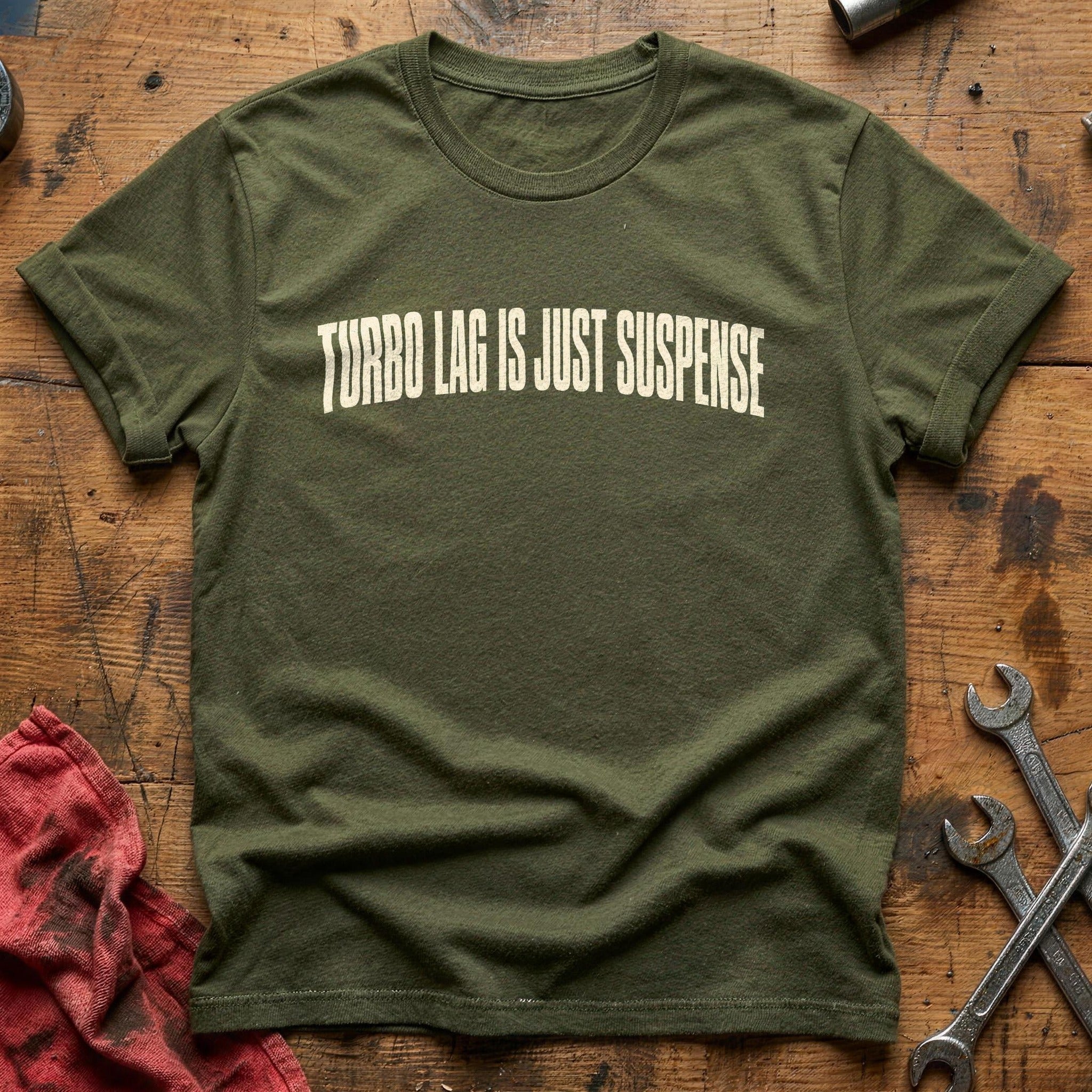 Anticipation and Boost T-Shirt - Military Green