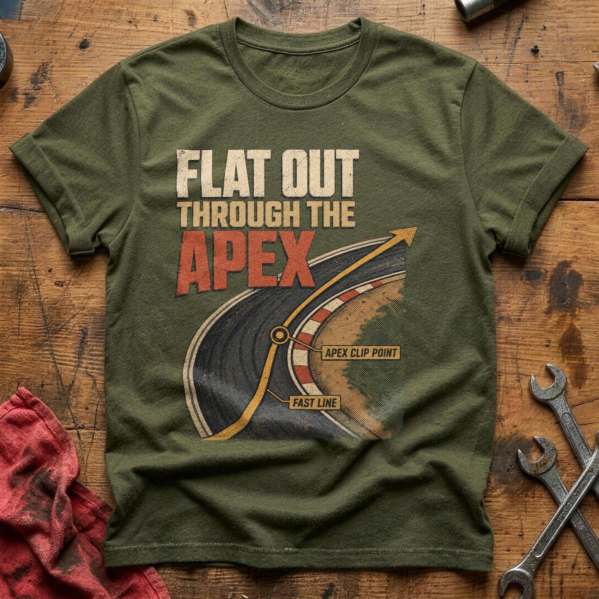 Apex Commitment T-Shirt - Military Green