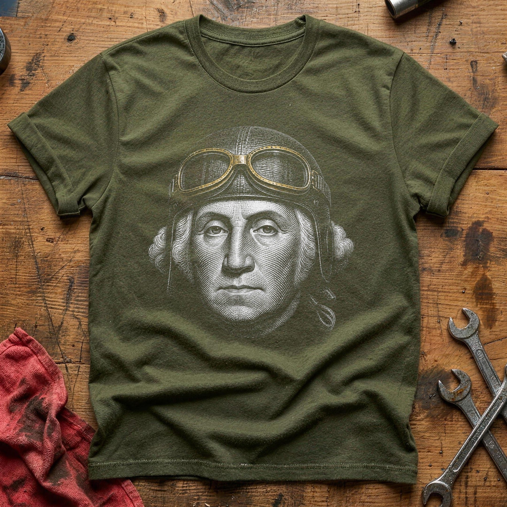 Aviator Heritage T-Shirt - Military Green