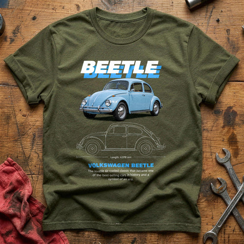 Beetle 49 T-Shirt - Military Green