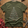 Car Types Tree 98 T-Shirt - Military Green